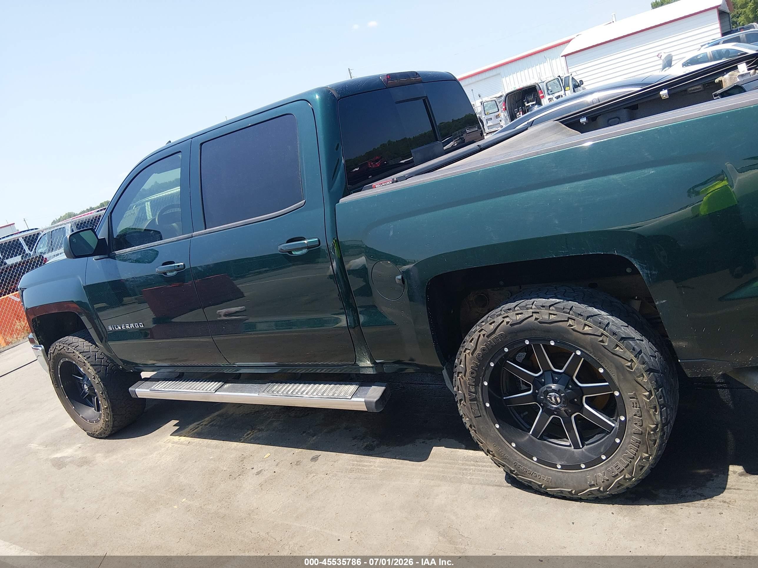 2014 Chevrolet Silverado 1500 Lt Green vin: 3GCPCREC6EG547127
