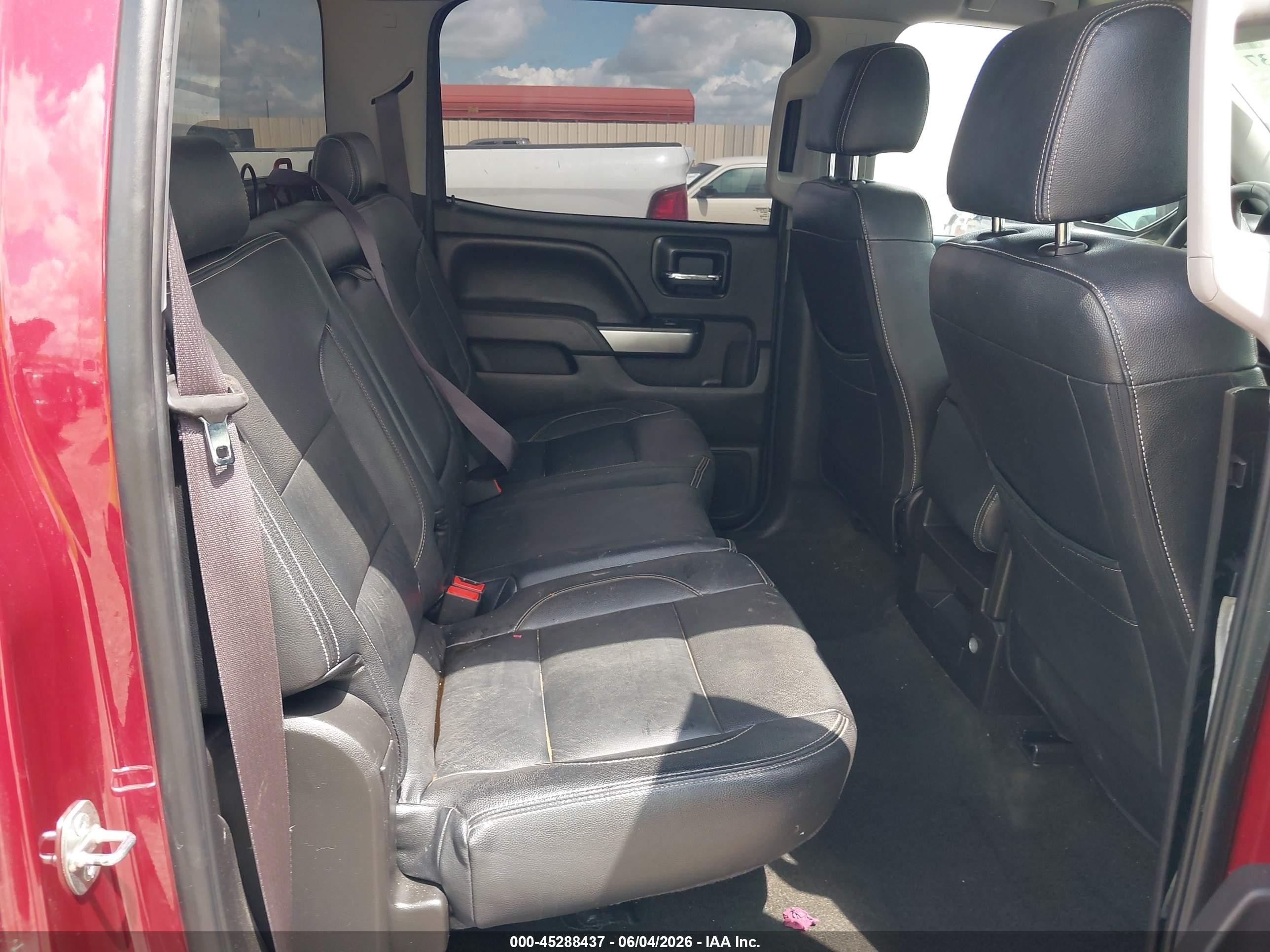 2014 Chevrolet Silverado 1500 1lt Red vin: 3GCPCREC6EG556202