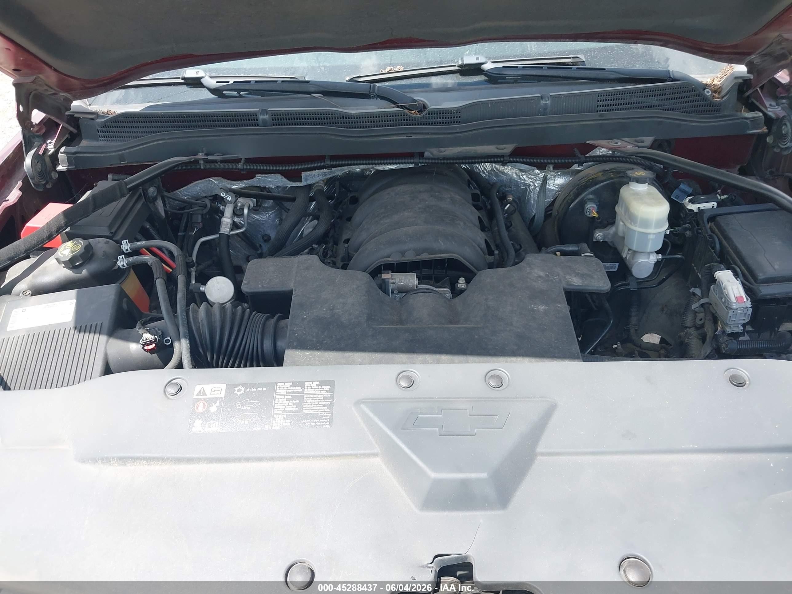 2014 Chevrolet Silverado 1500 1lt Red vin: 3GCPCREC6EG556202