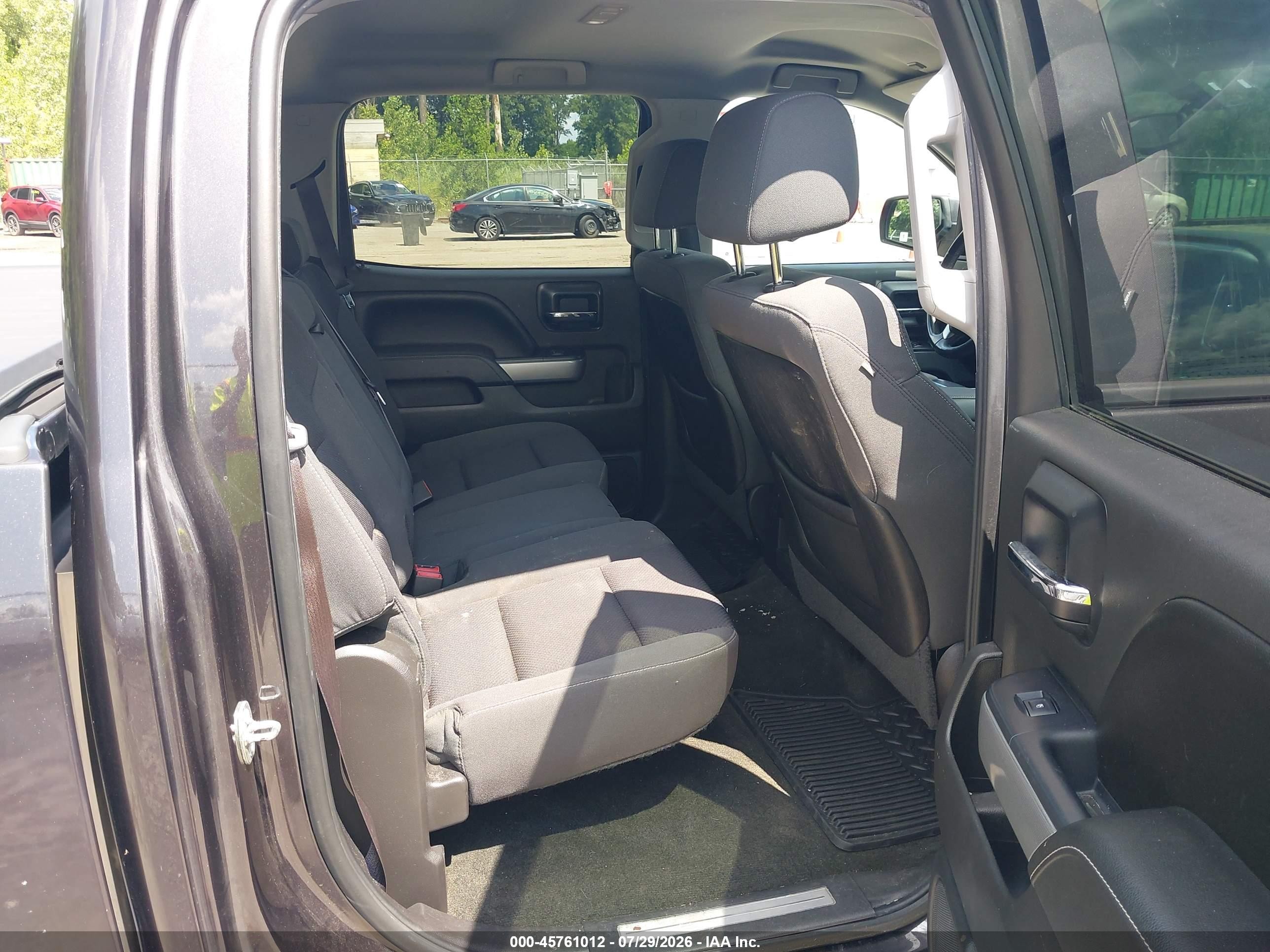 2015 Chevrolet Silverado 1500 Lt Gray vin: 3GCPCREC6FG194129