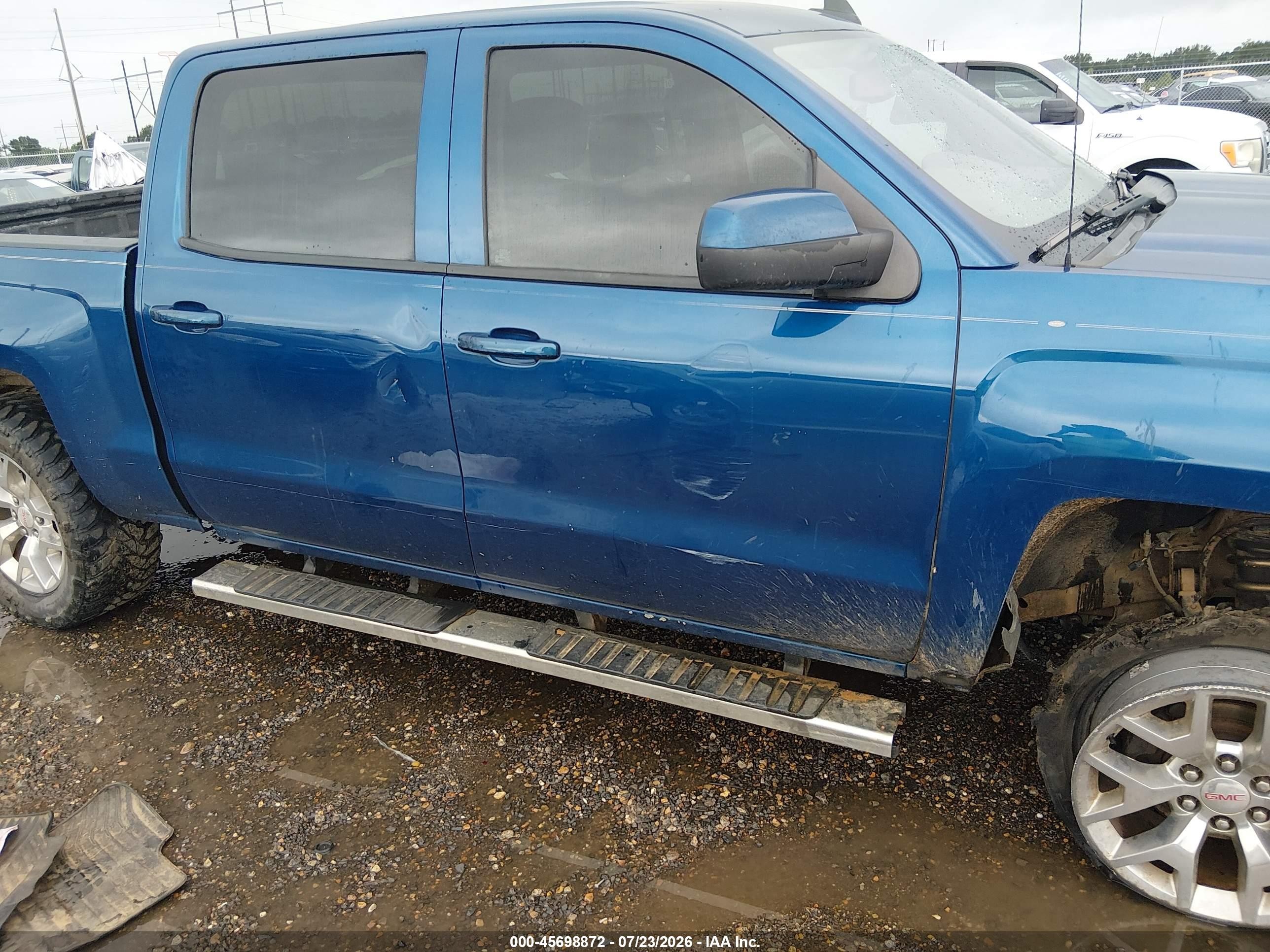 2015 Chevrolet Silverado 1500 Lt Blue vin: 3GCPCREC6FG206389