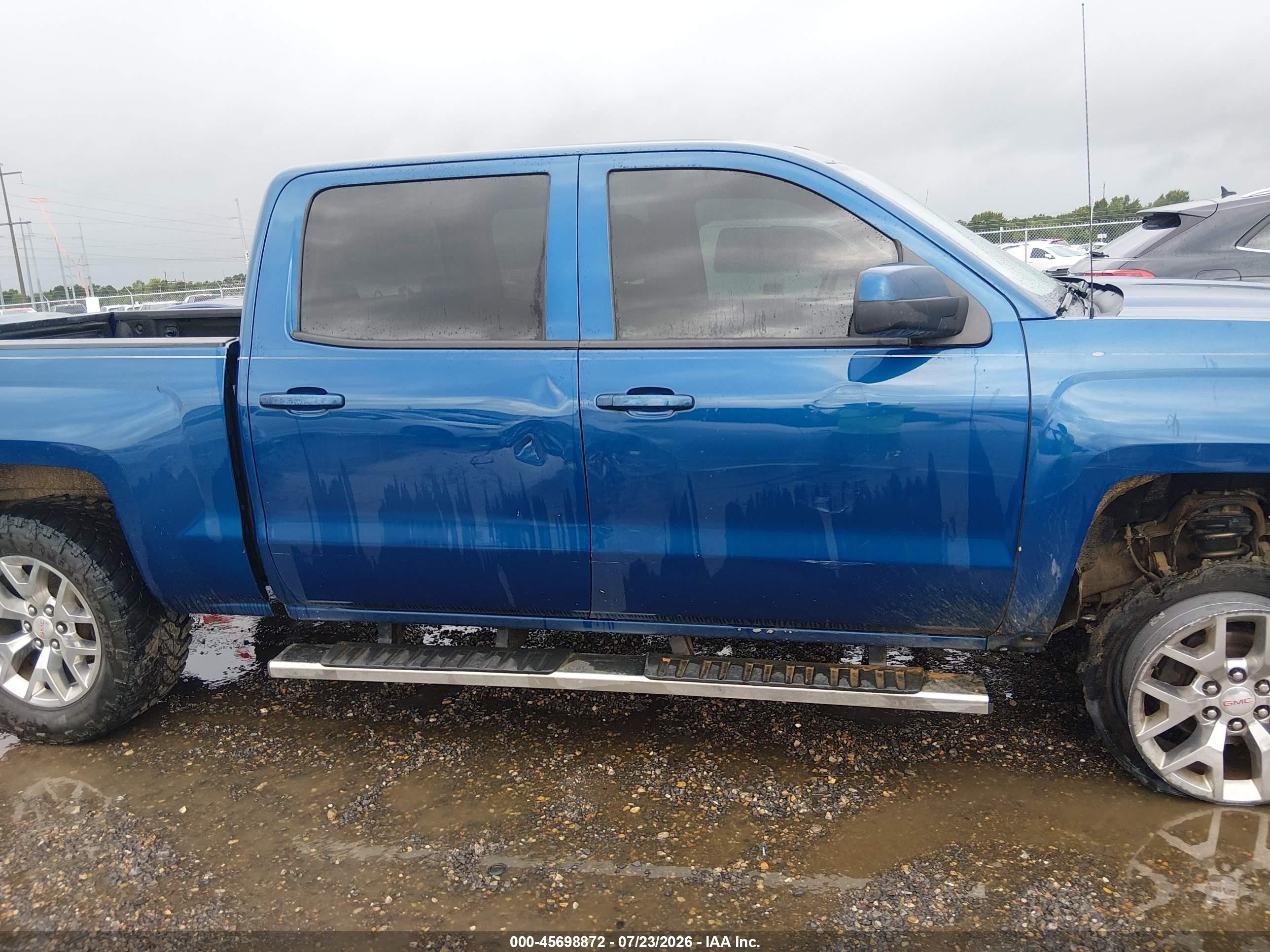 2015 Chevrolet Silverado 1500 Lt Blue vin: 3GCPCREC6FG206389