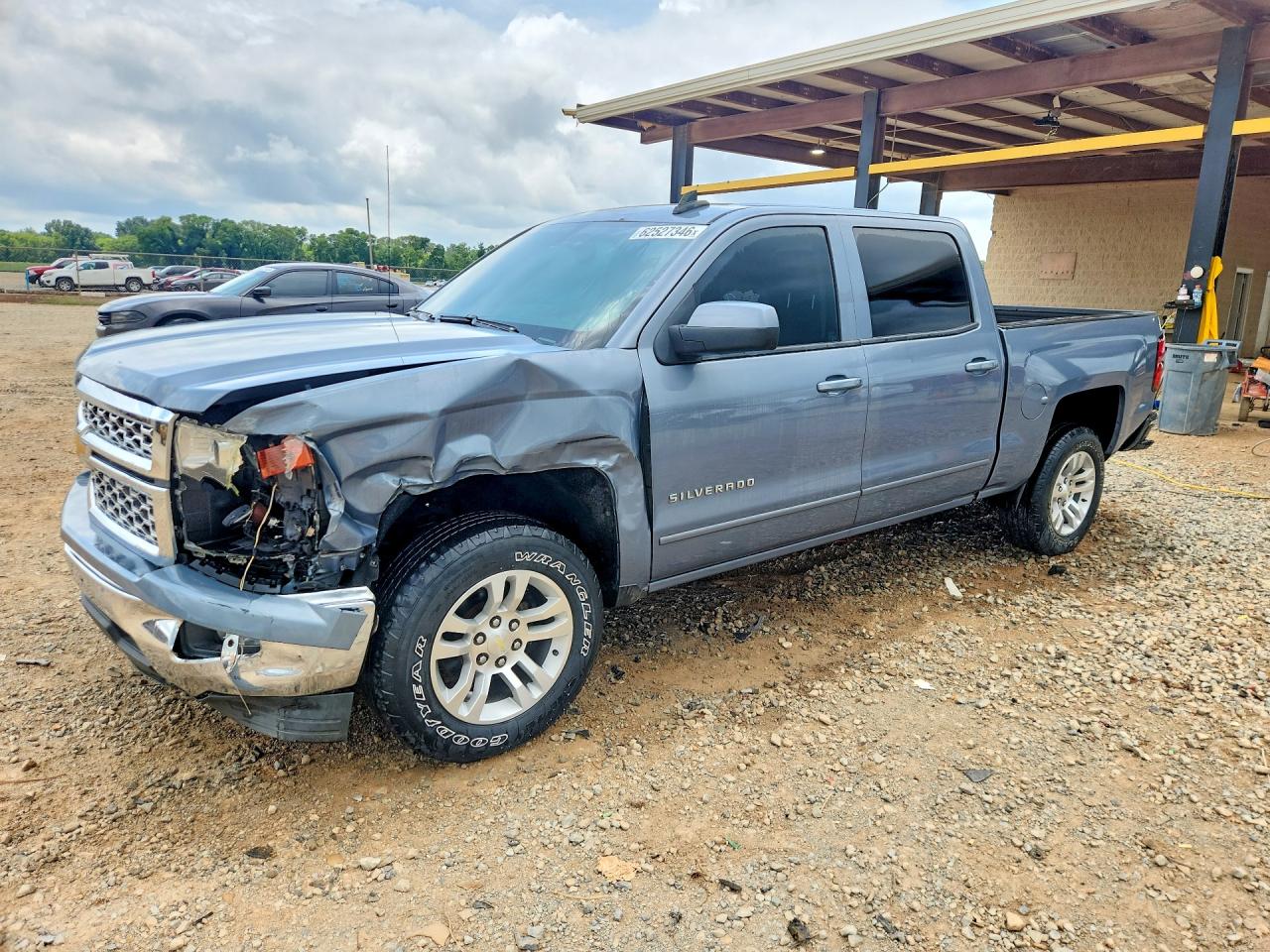 2015 Chevrolet Silverado C1500 Lt Blue vin: 3GCPCREC6FG314804