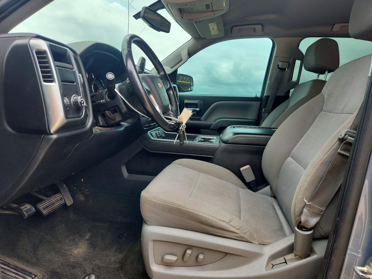 2015 Chevrolet Silverado C1500 Lt Blue vin: 3GCPCREC6FG314804