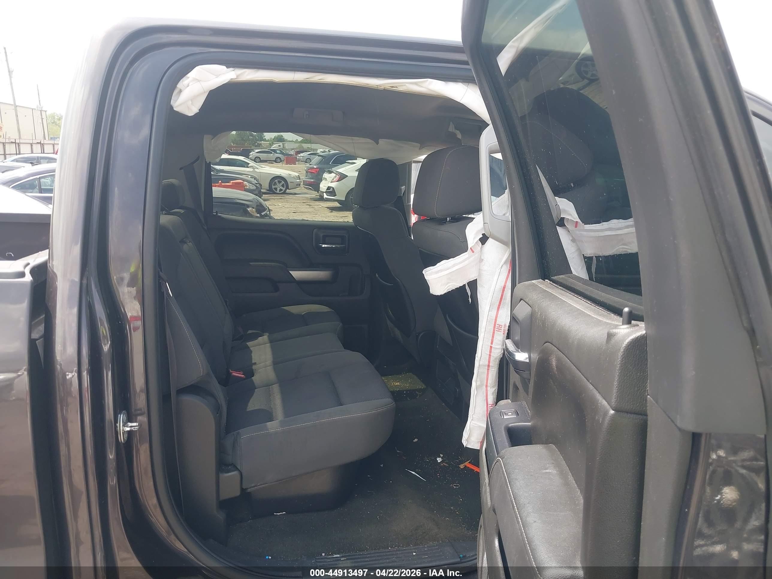 2015 Chevrolet Silverado 1500 1lt Gray vin: 3GCPCREC6FG414708