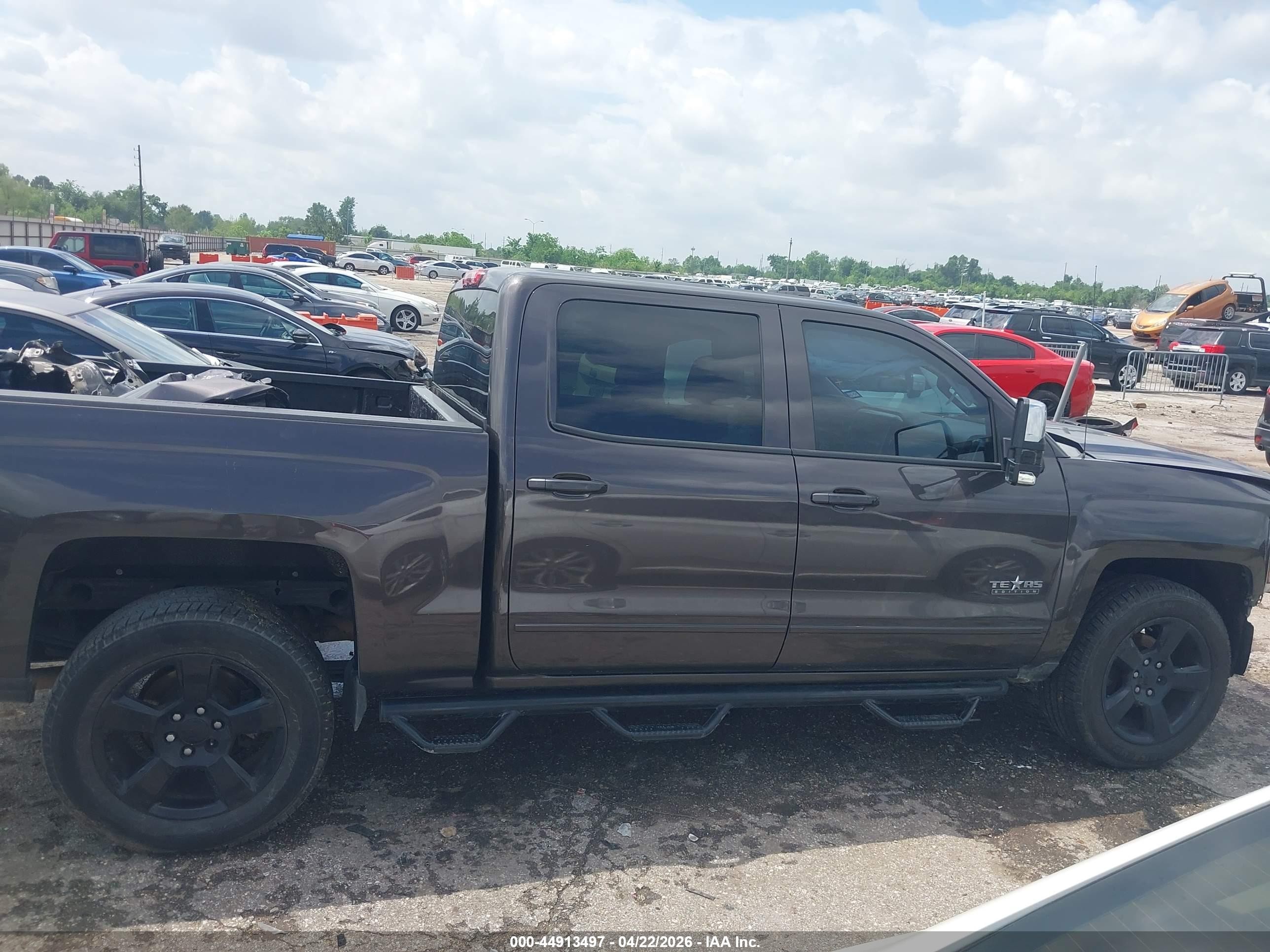 2015 Chevrolet Silverado 1500 1lt Gray vin: 3GCPCREC6FG414708