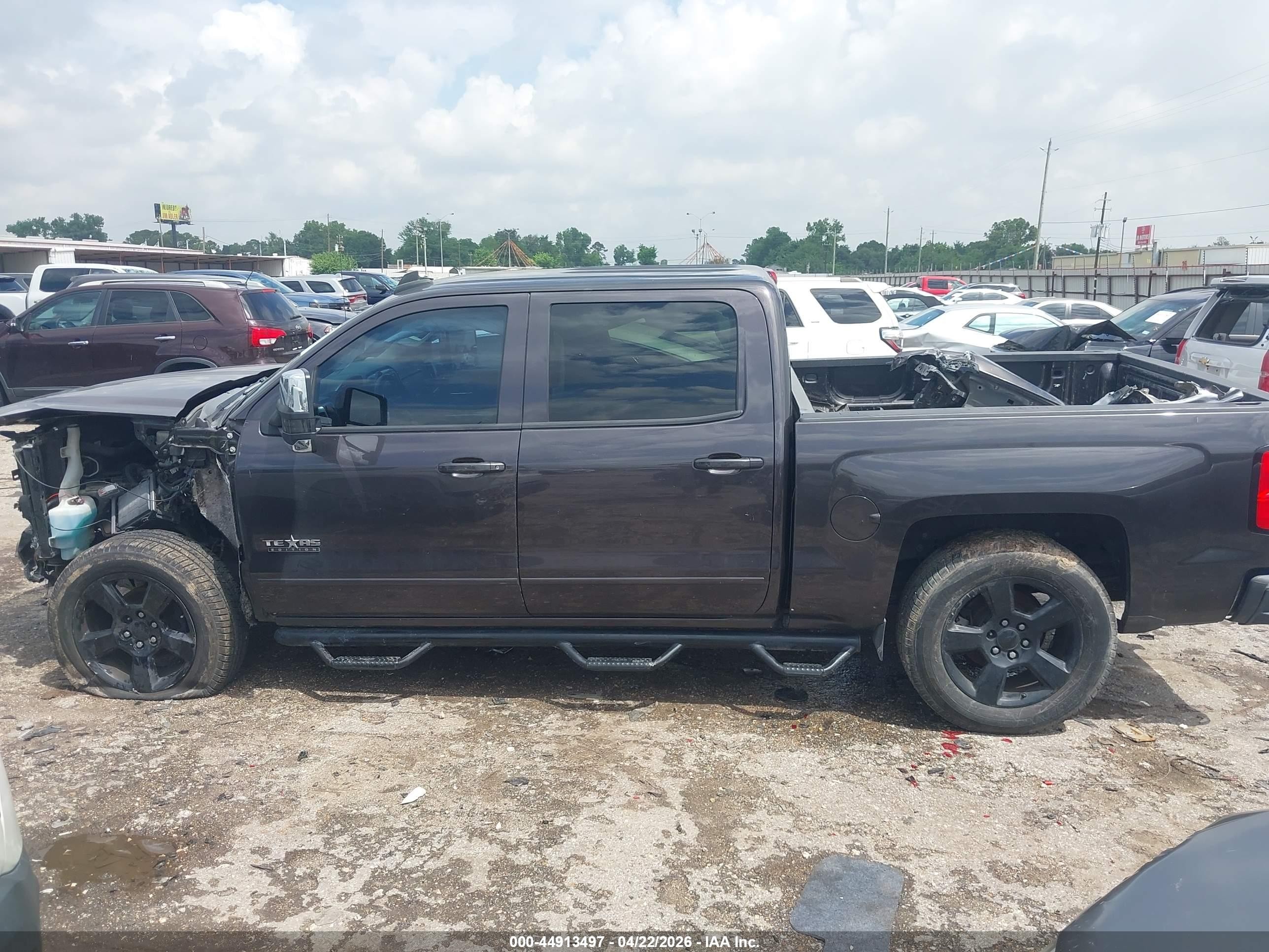 2015 Chevrolet Silverado 1500 1lt Gray vin: 3GCPCREC6FG414708