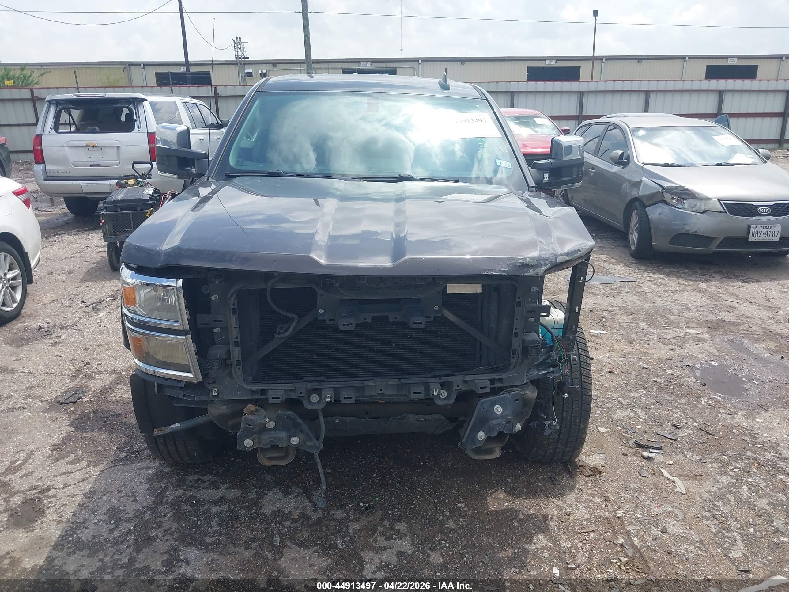 2015 Chevrolet Silverado 1500 1lt Gray vin: 3GCPCREC6FG414708