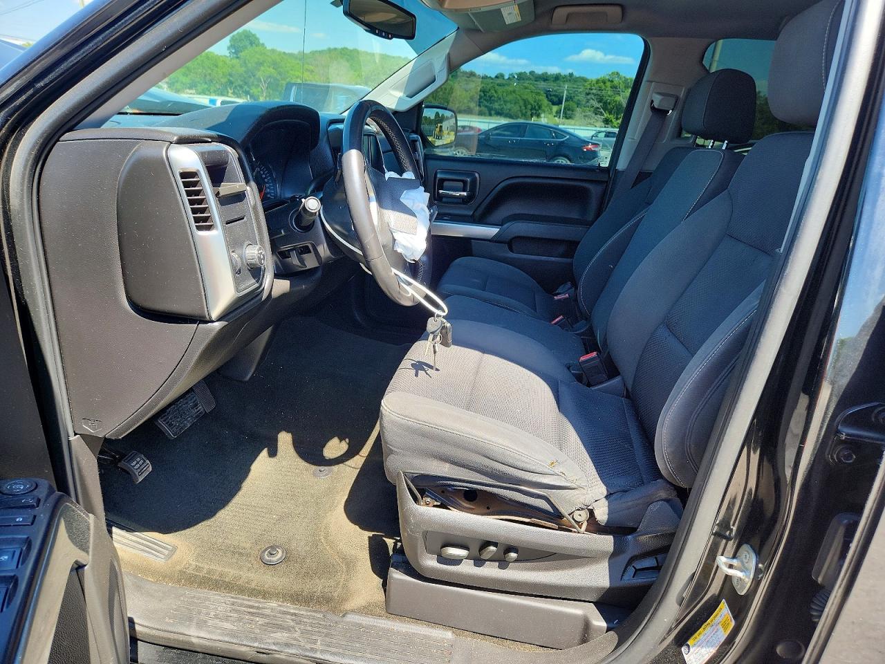 2015 Chevrolet Silverado C1500 Lt Black vin: 3GCPCREC6FG457848
