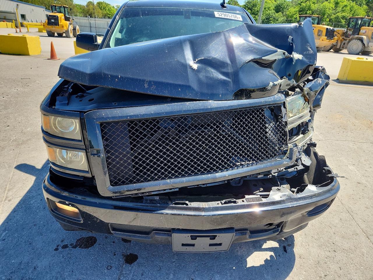 2015 Chevrolet Silverado C1500 Lt Black vin: 3GCPCREC6FG457848