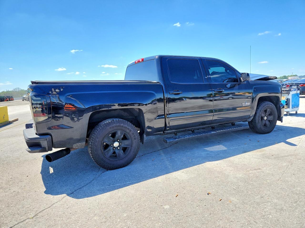 2015 Chevrolet Silverado C1500 Lt Black vin: 3GCPCREC6FG457848