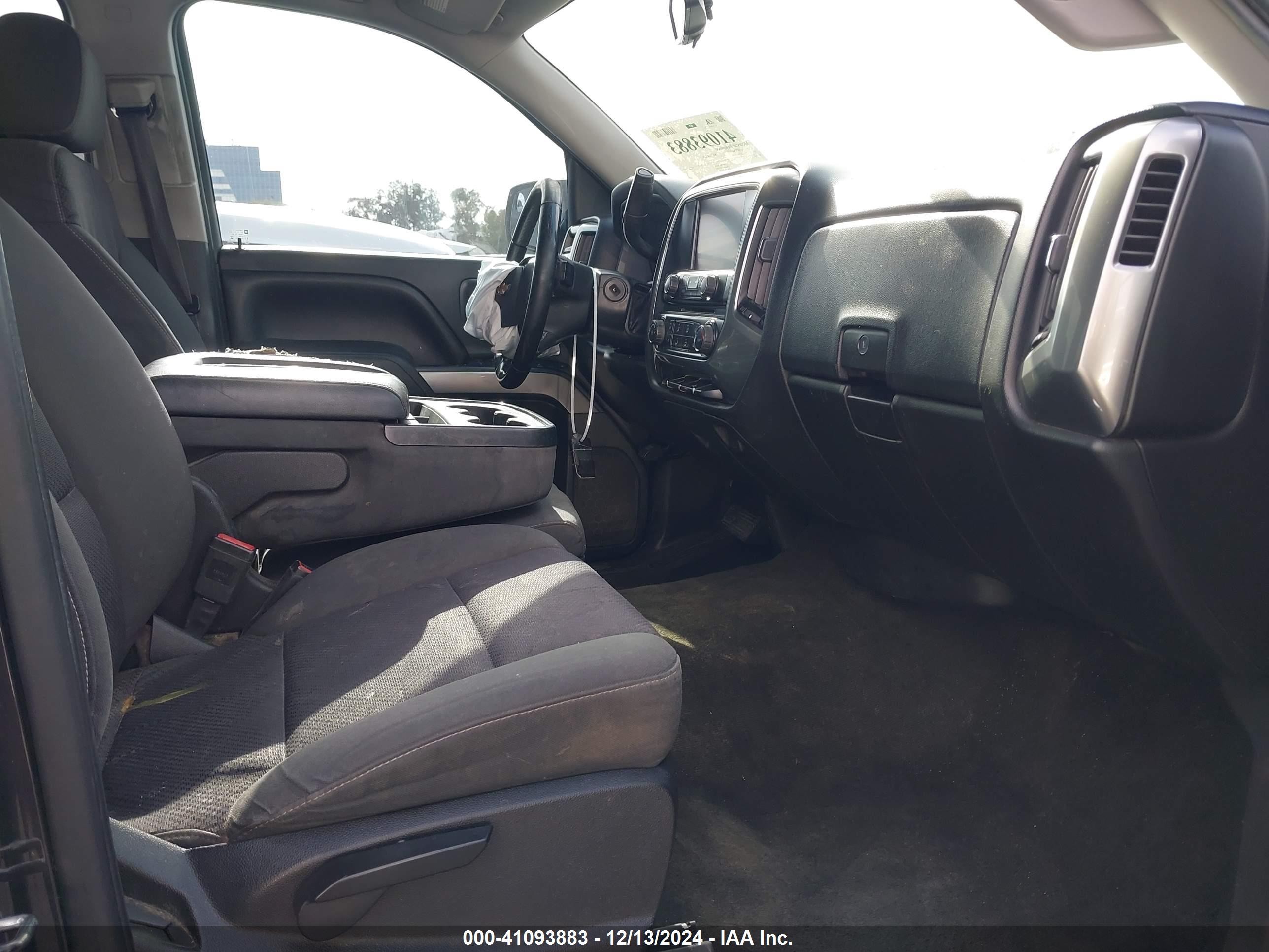 2015 Chevrolet Silverado 1500 1lt Gray vin: 3GCPCREC6FG529194