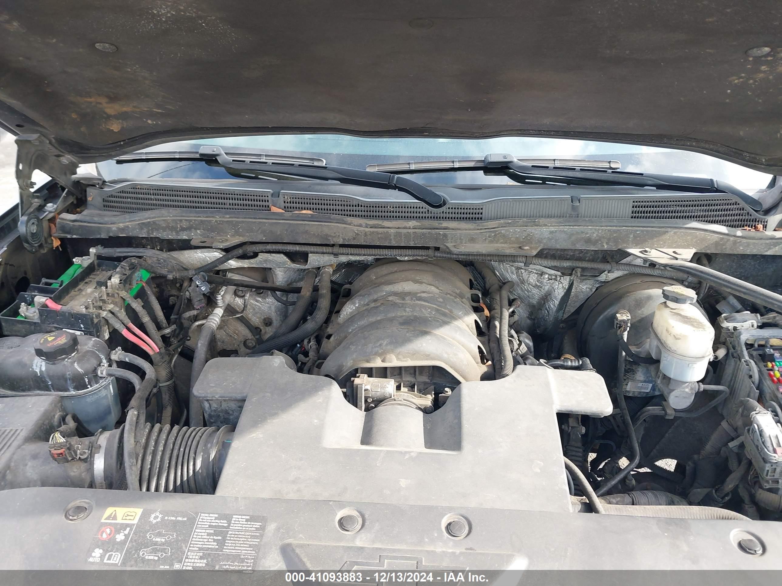 2015 Chevrolet Silverado 1500 1lt Gray vin: 3GCPCREC6FG529194