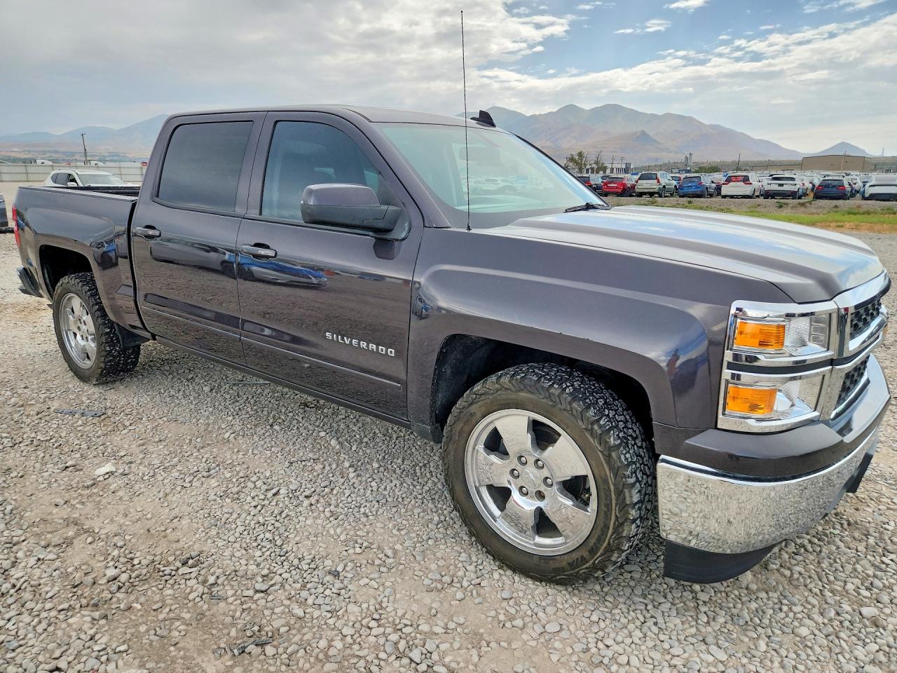 2015 Chevrolet Silverado C1500 Lt Gray vin: 3GCPCREC6FG529194