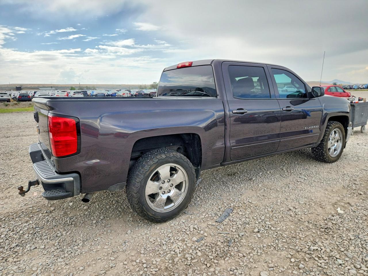 2015 Chevrolet Silverado C1500 Lt Gray vin: 3GCPCREC6FG529194