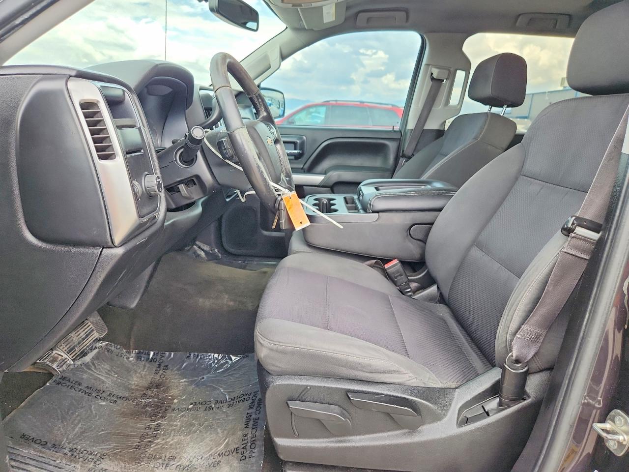 2015 Chevrolet Silverado C1500 Lt Gray vin: 3GCPCREC6FG529194