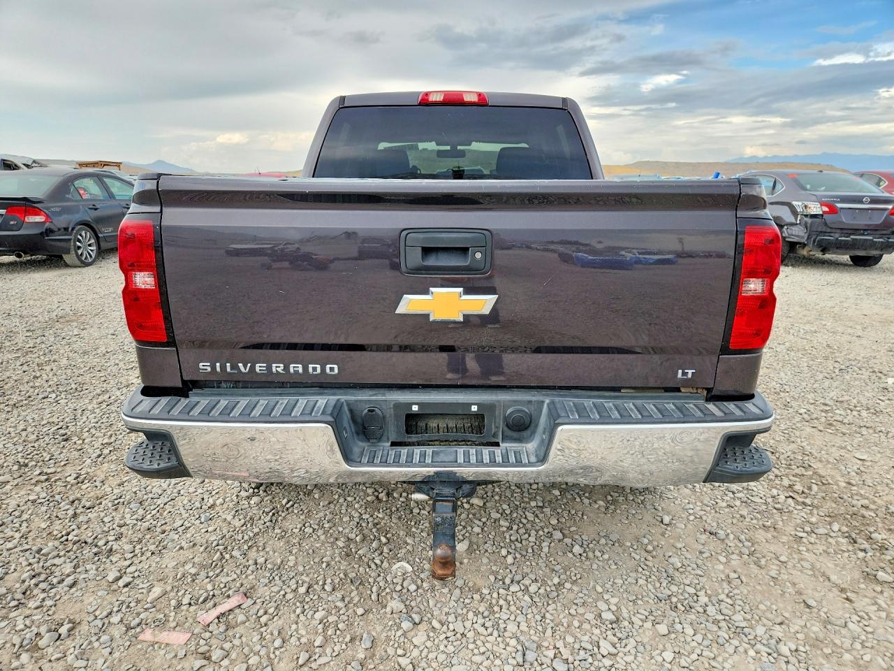 2015 Chevrolet Silverado C1500 Lt Gray vin: 3GCPCREC6FG529194