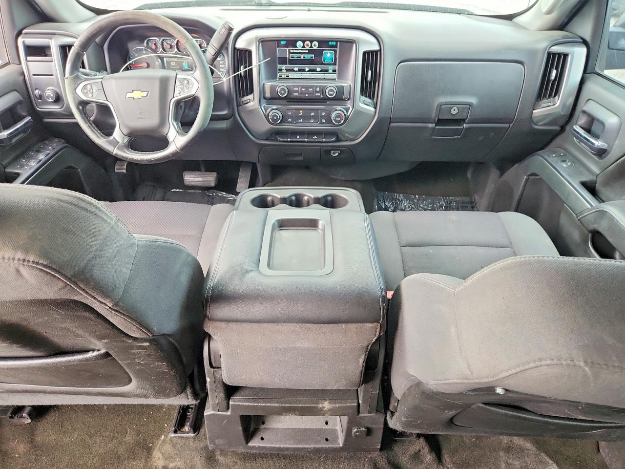 2015 Chevrolet Silverado C1500 Lt Gray vin: 3GCPCREC6FG529194