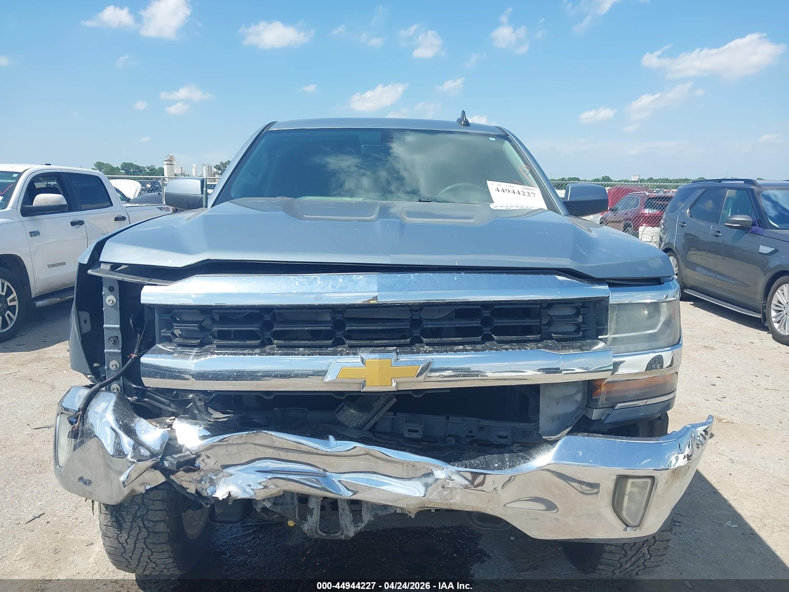 2016 Chevrolet Silverado 1500 1lt Синий vin: 3GCPCREC6GG224652