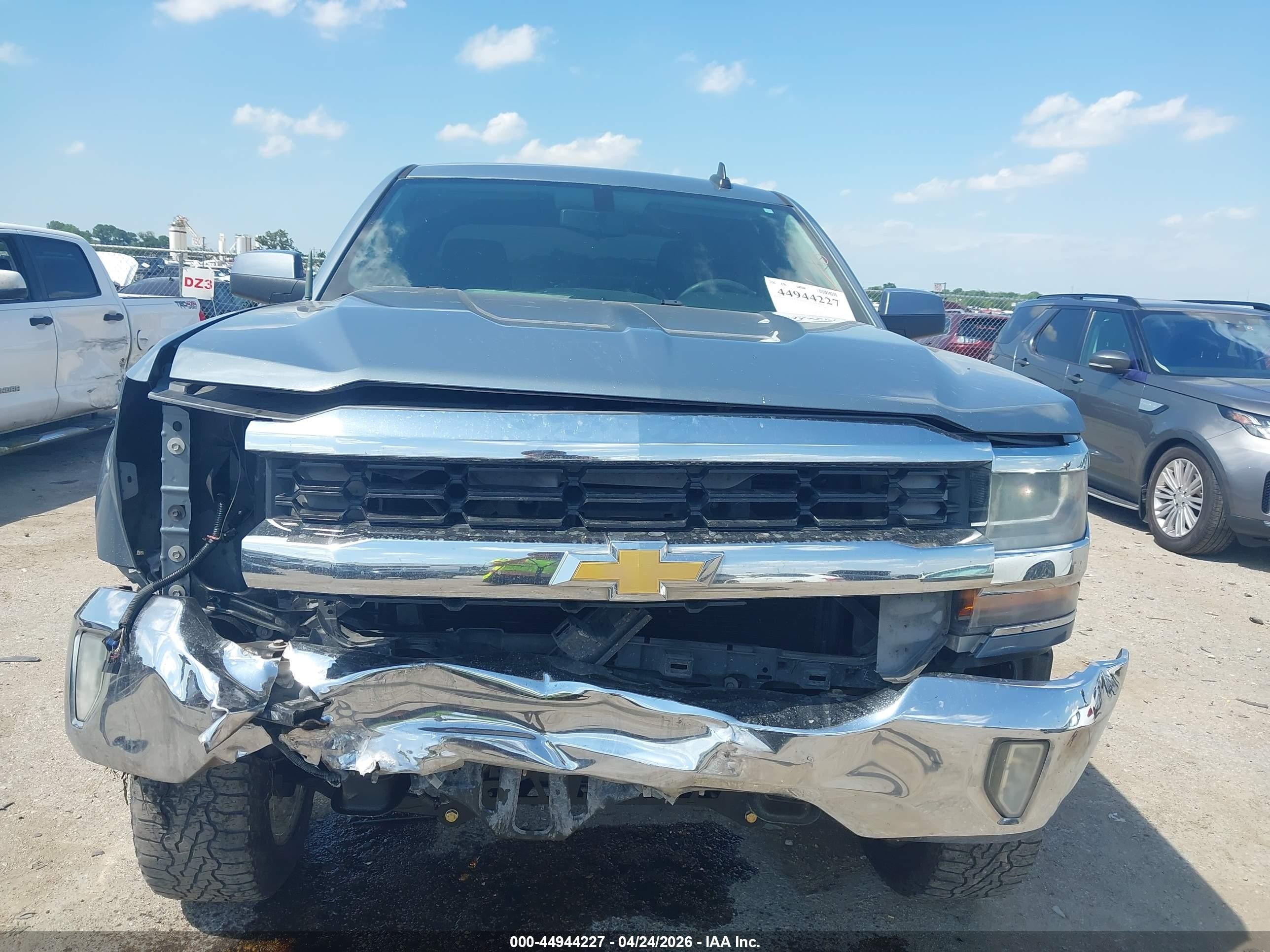 2016 Chevrolet Silverado 1500 1lt Синий vin: 3GCPCREC6GG224652
