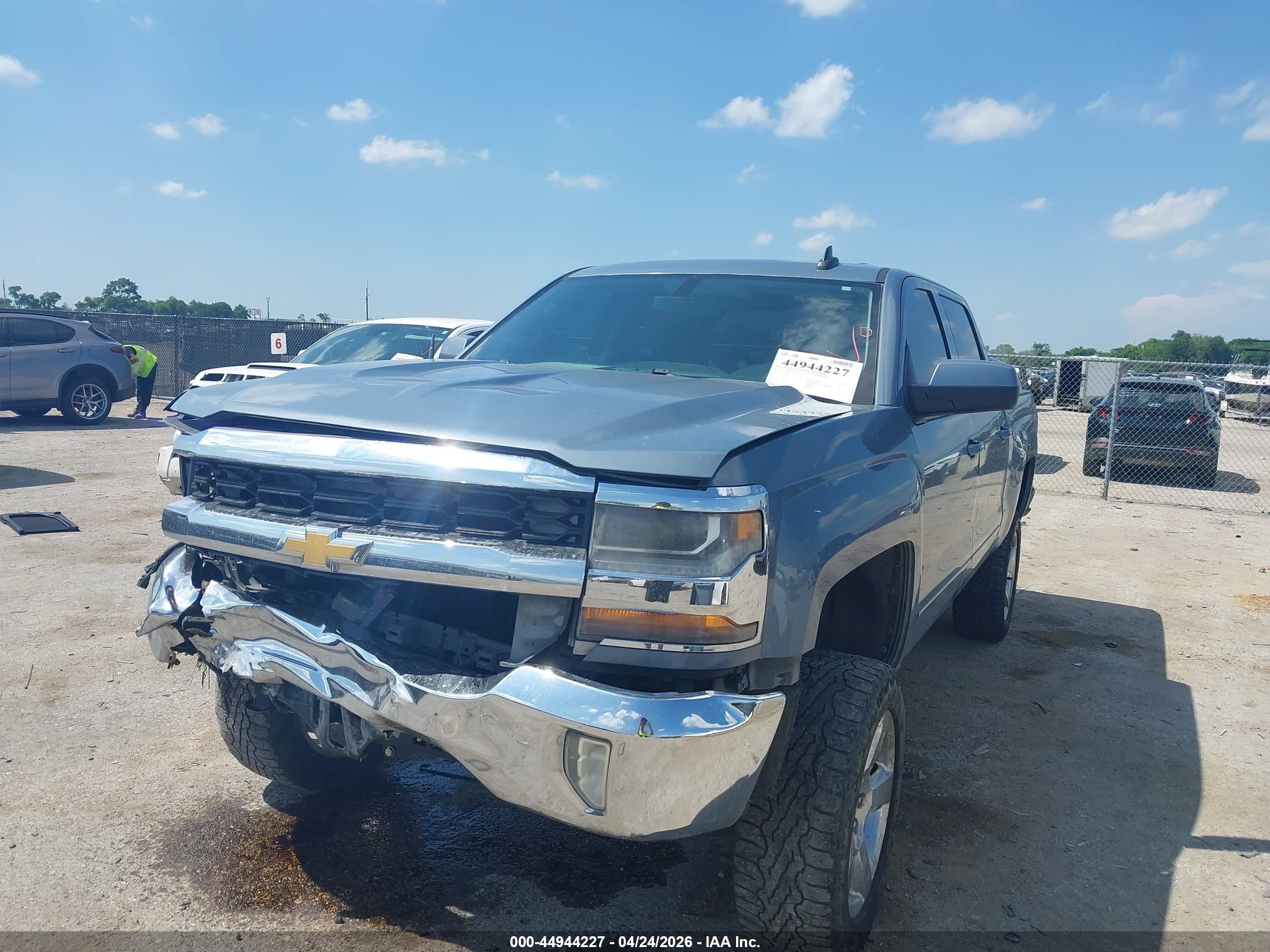 2016 Chevrolet Silverado 1500 1lt Синий vin: 3GCPCREC6GG224652