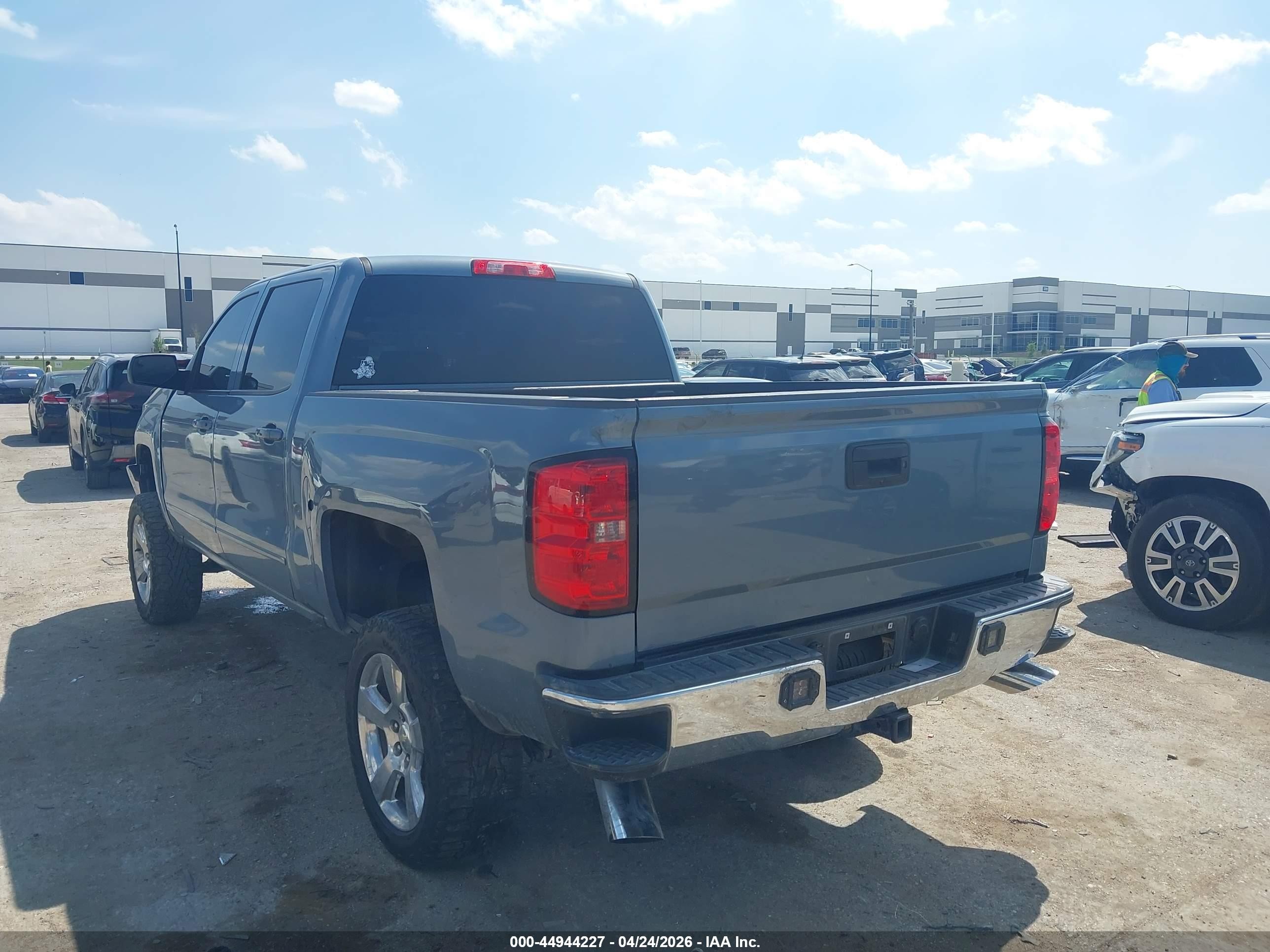 2016 Chevrolet Silverado 1500 1lt Синий vin: 3GCPCREC6GG224652