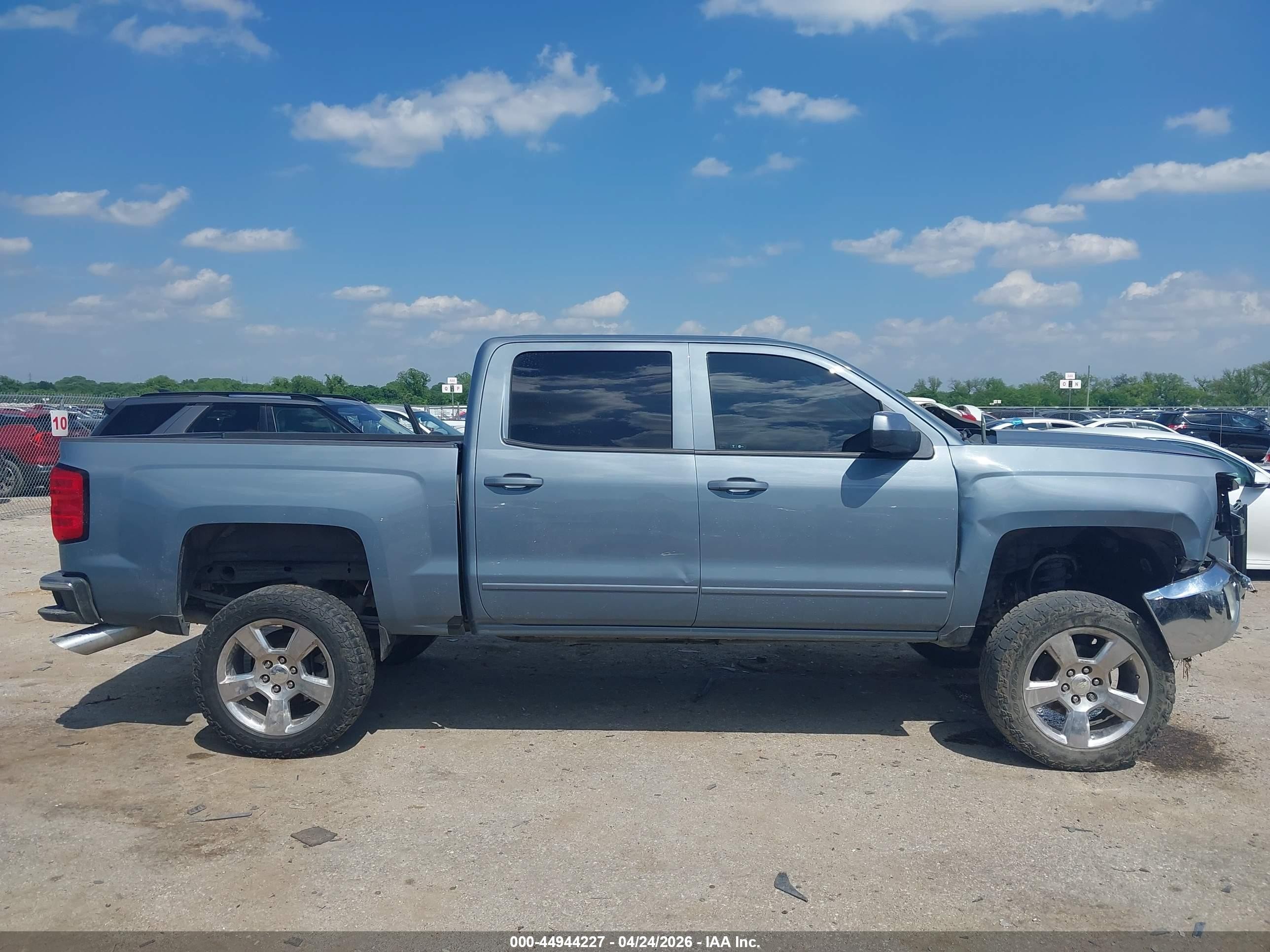 2016 Chevrolet Silverado 1500 1lt Синий vin: 3GCPCREC6GG224652