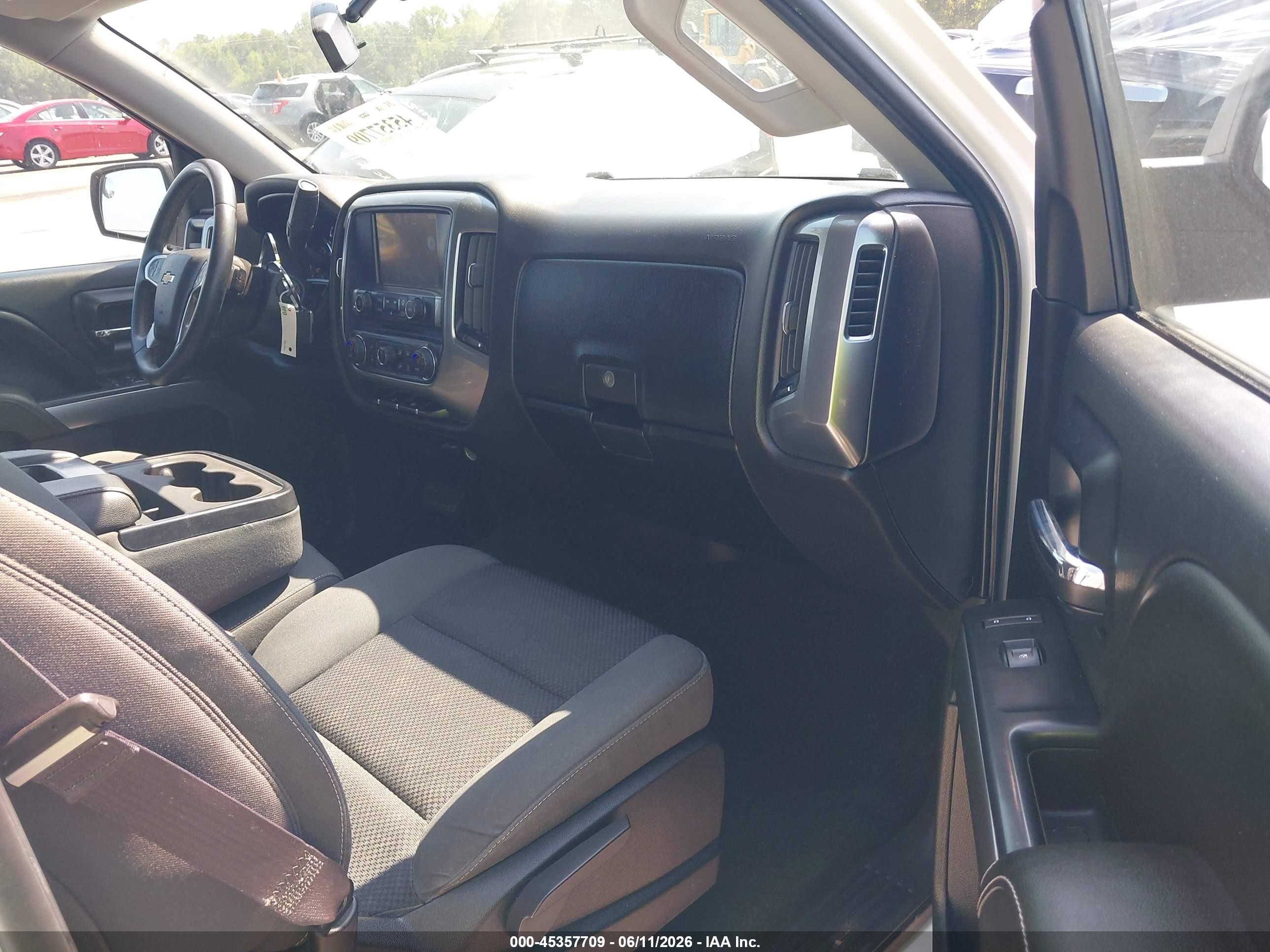 2014 Chevrolet Silverado 1500 Lt White vin: 3GCPCREC7EG173143