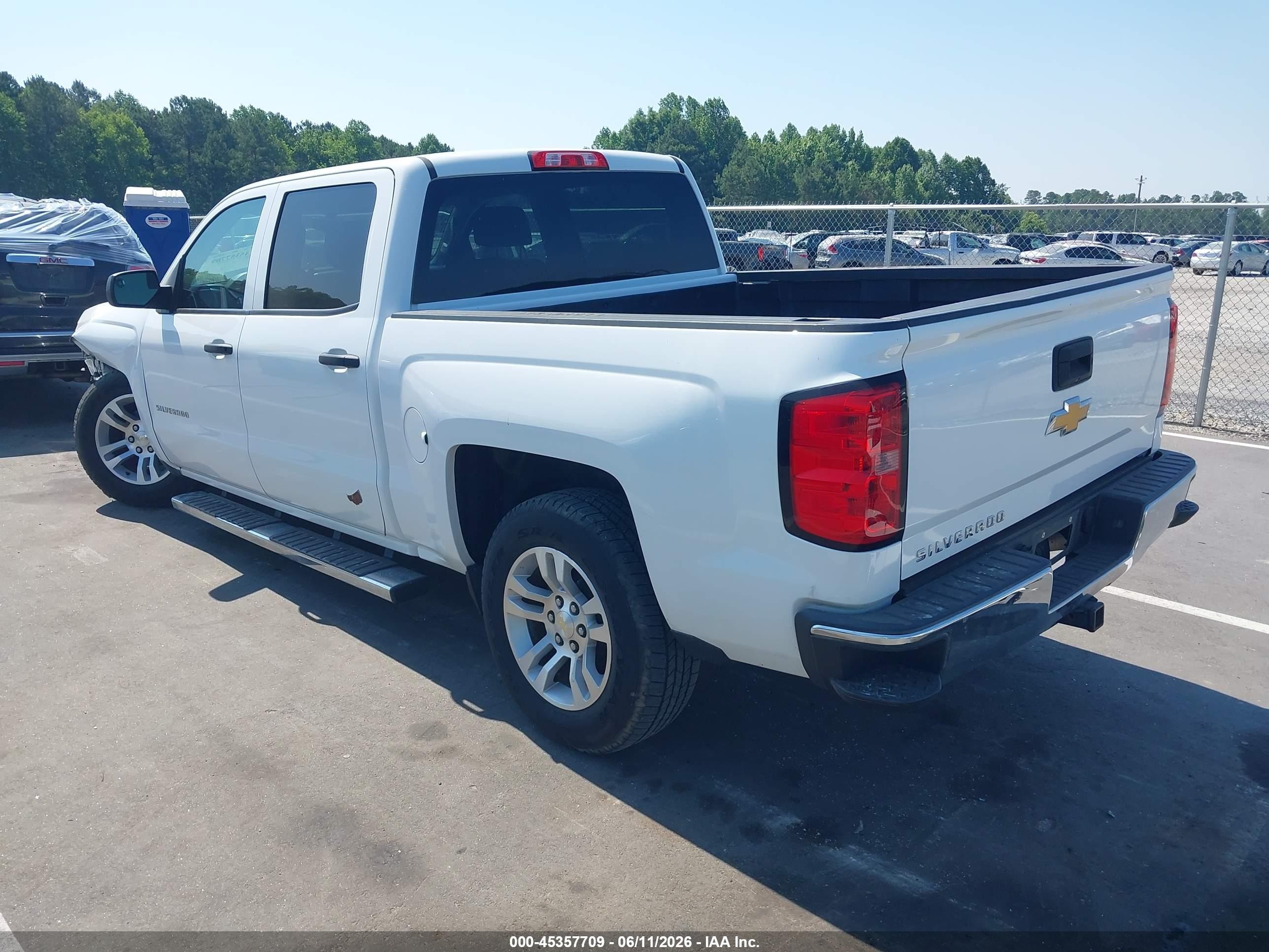2014 Chevrolet Silverado 1500 Lt White vin: 3GCPCREC7EG173143