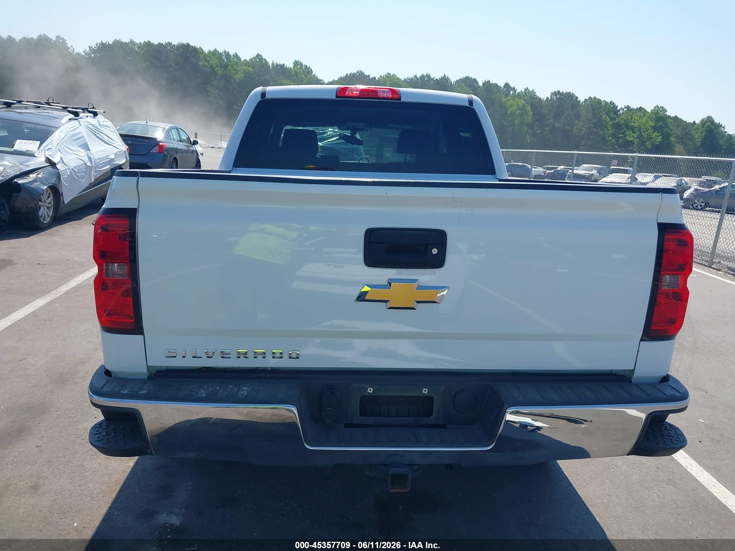 2014 Chevrolet Silverado 1500 Lt White vin: 3GCPCREC7EG173143