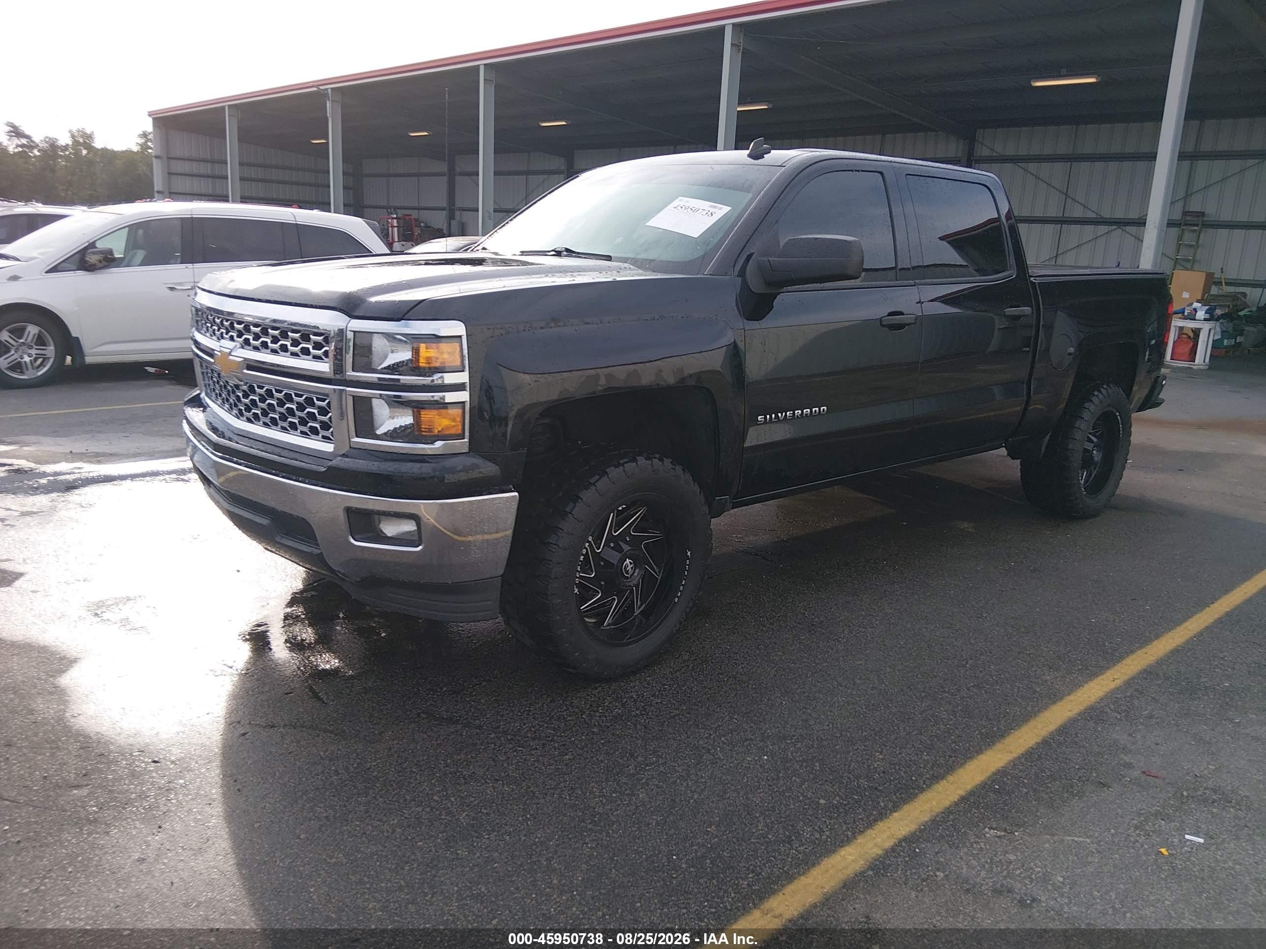 2014 Chevrolet Silverado 1500 1lt Black vin: 3GCPCREC7EG298644