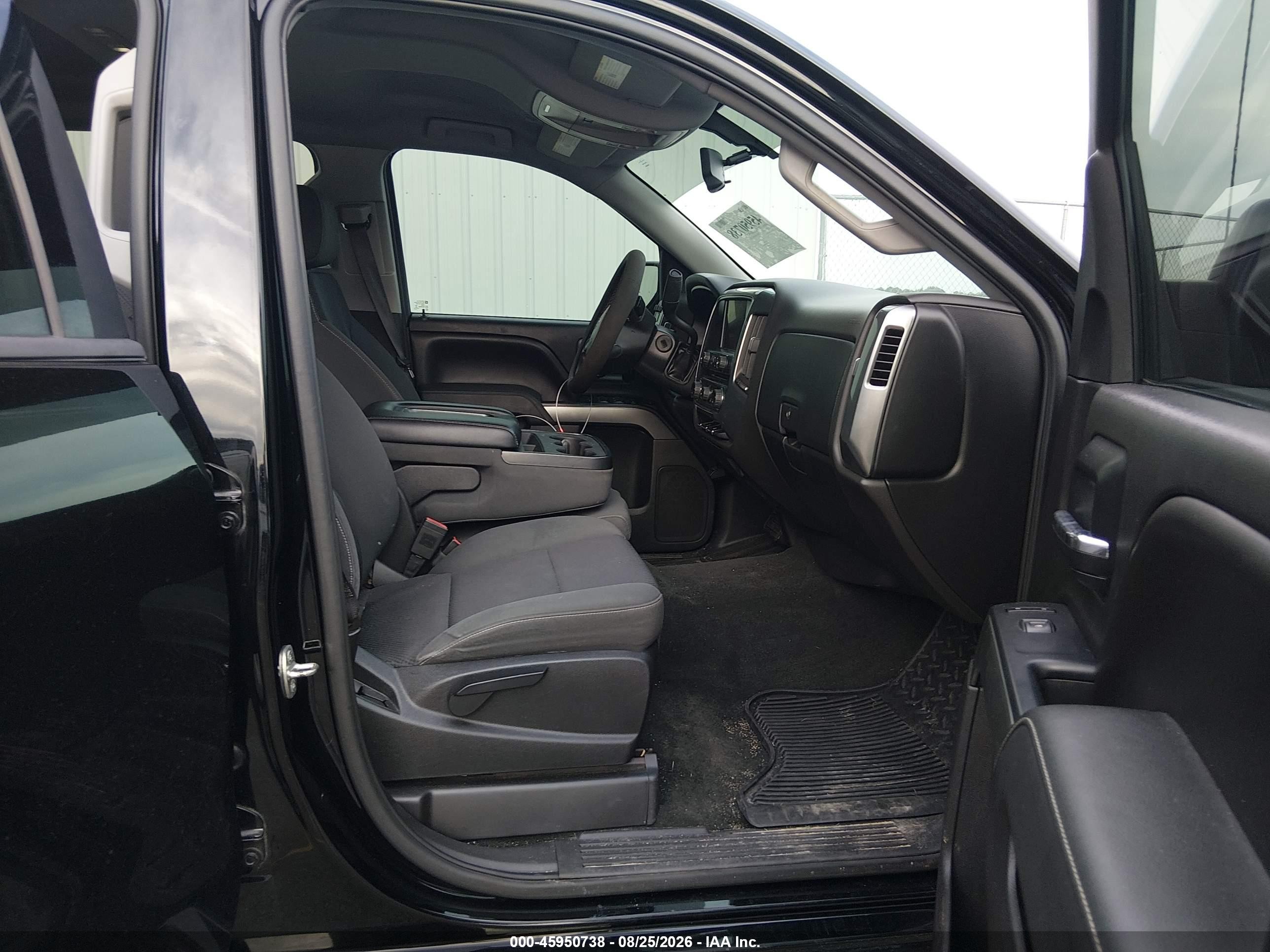 2014 Chevrolet Silverado 1500 1lt Black vin: 3GCPCREC7EG298644