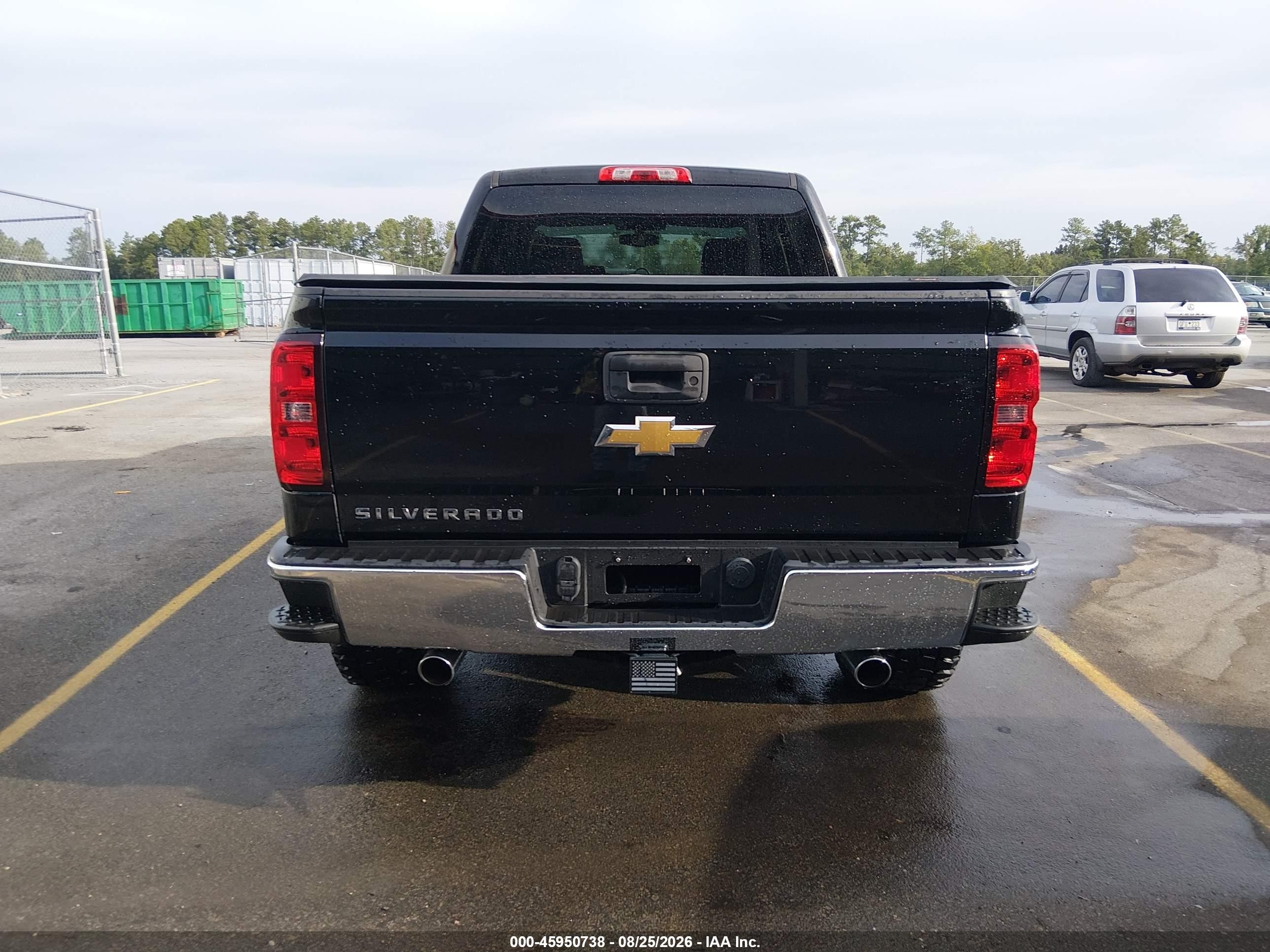 2014 Chevrolet Silverado 1500 1lt Black vin: 3GCPCREC7EG298644