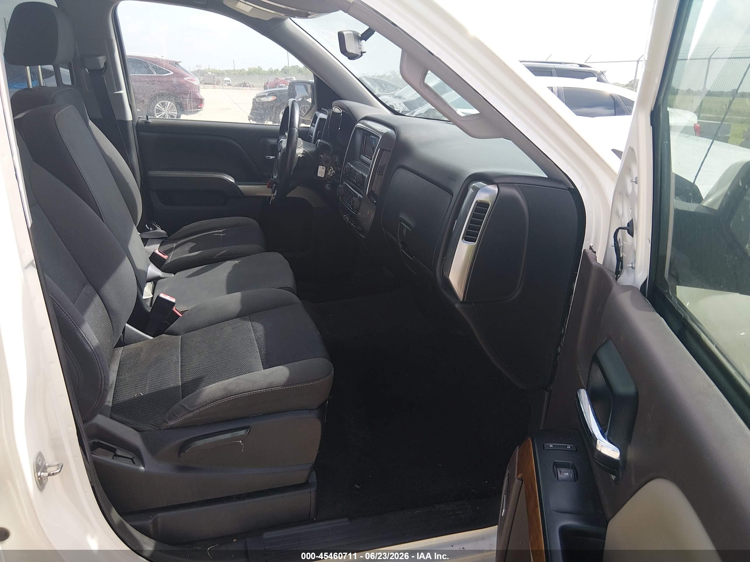 2014 Chevrolet Silverado 1500 1lt White vin: 3GCPCREC7EG357921