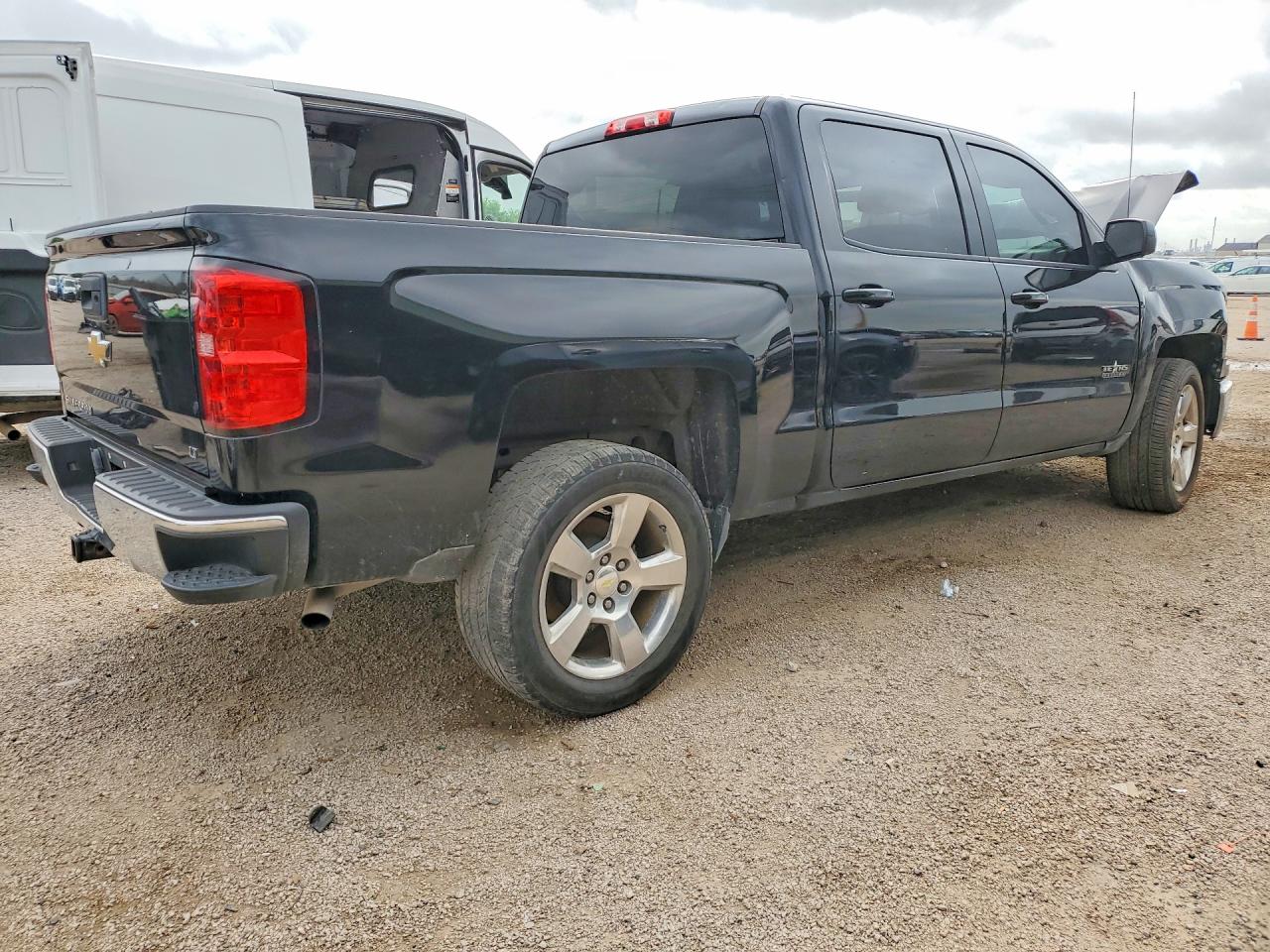 2014 Chevrolet Silverado C1500 Lt Black vin: 3GCPCREC7EG543524