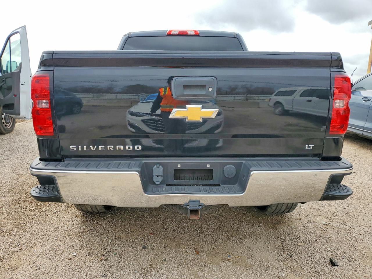 2014 Chevrolet Silverado C1500 Lt Black vin: 3GCPCREC7EG543524