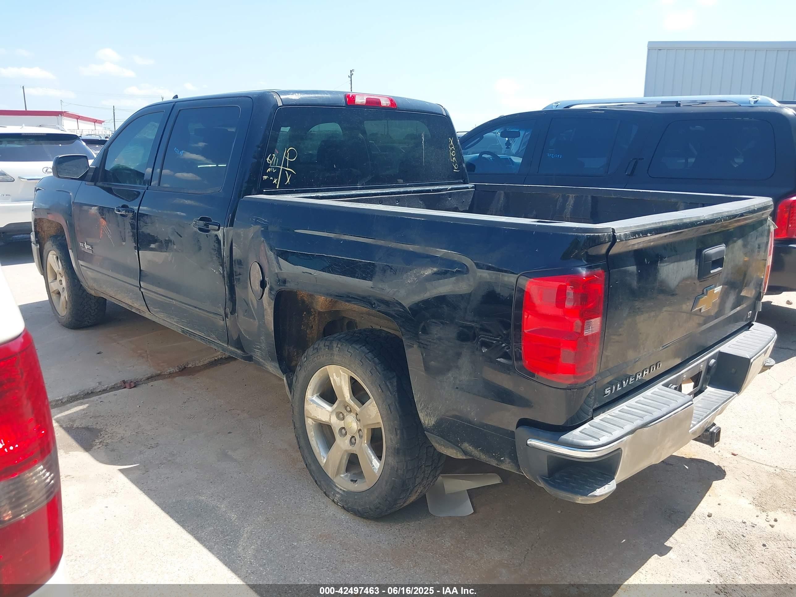 2015 Chevrolet Silverado 1500 1lt Черный vin: 3GCPCREC7FG165657
