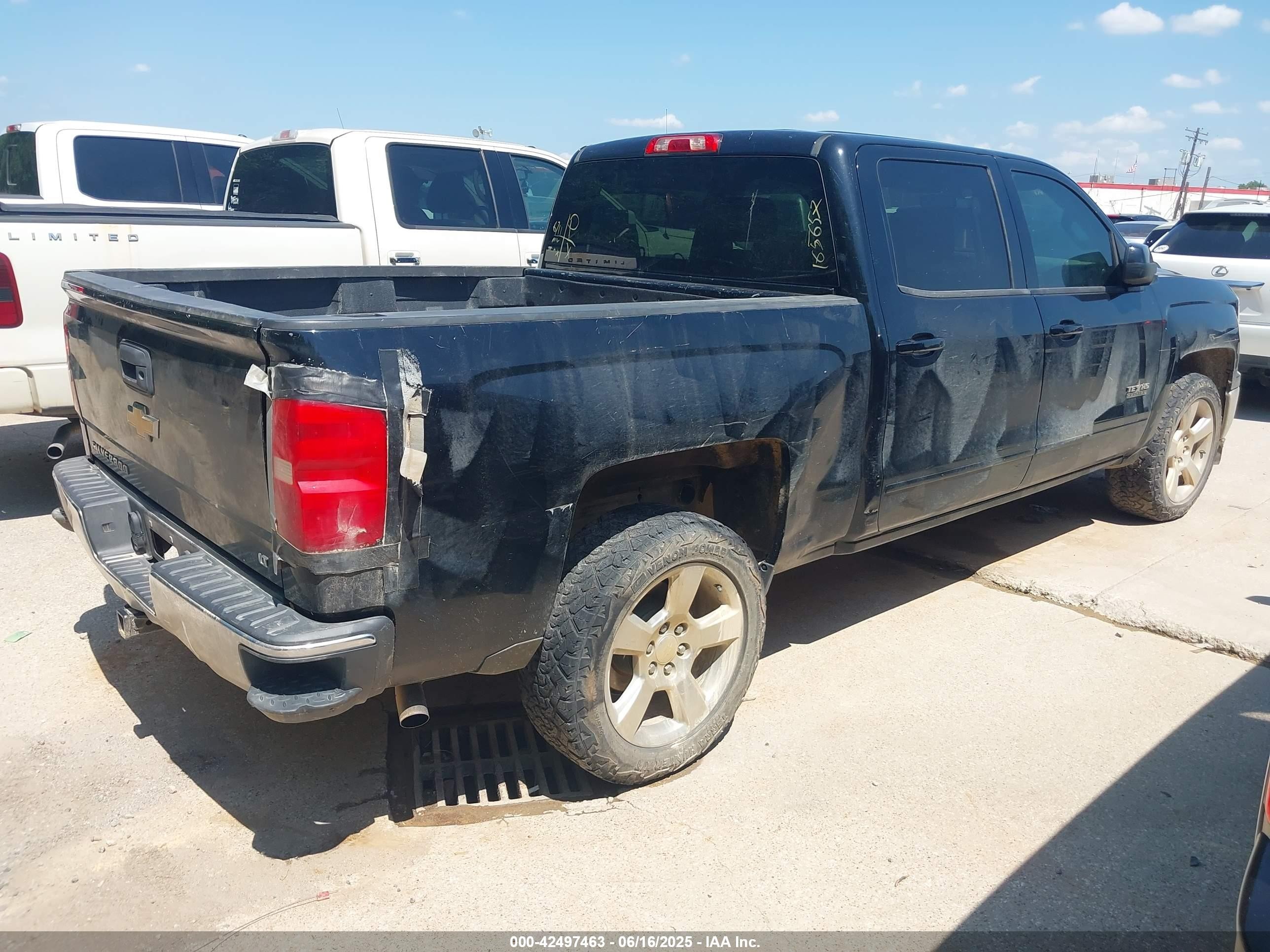 2015 Chevrolet Silverado 1500 1lt Черный vin: 3GCPCREC7FG165657