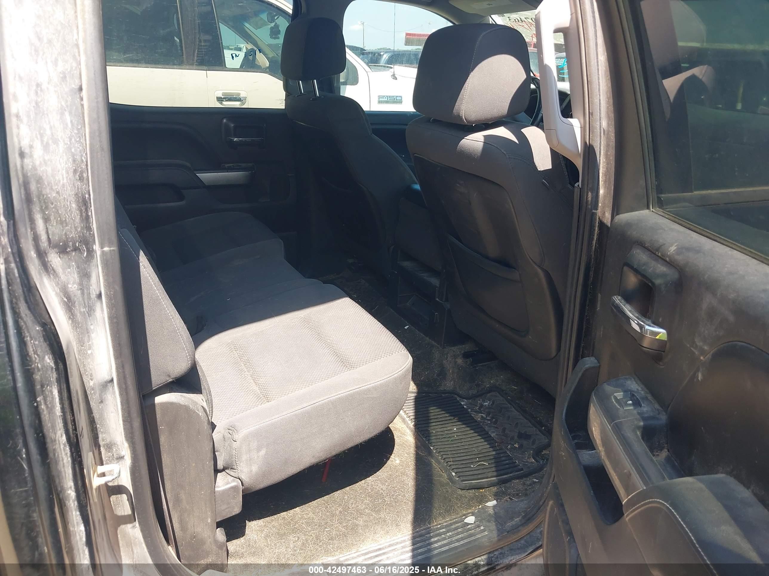 2015 Chevrolet Silverado 1500 1lt Черный vin: 3GCPCREC7FG165657
