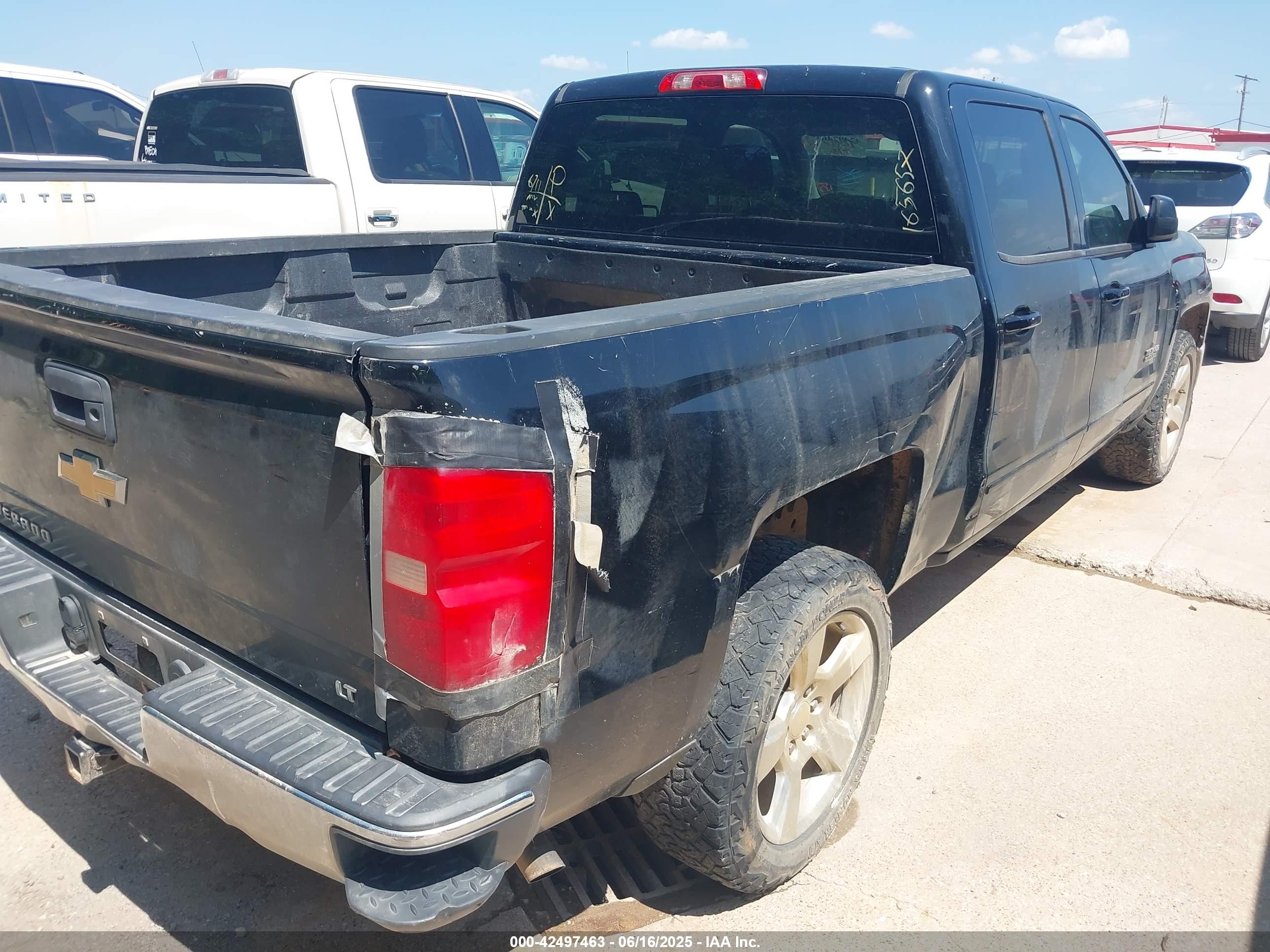 2015 Chevrolet Silverado 1500 1lt Черный vin: 3GCPCREC7FG165657