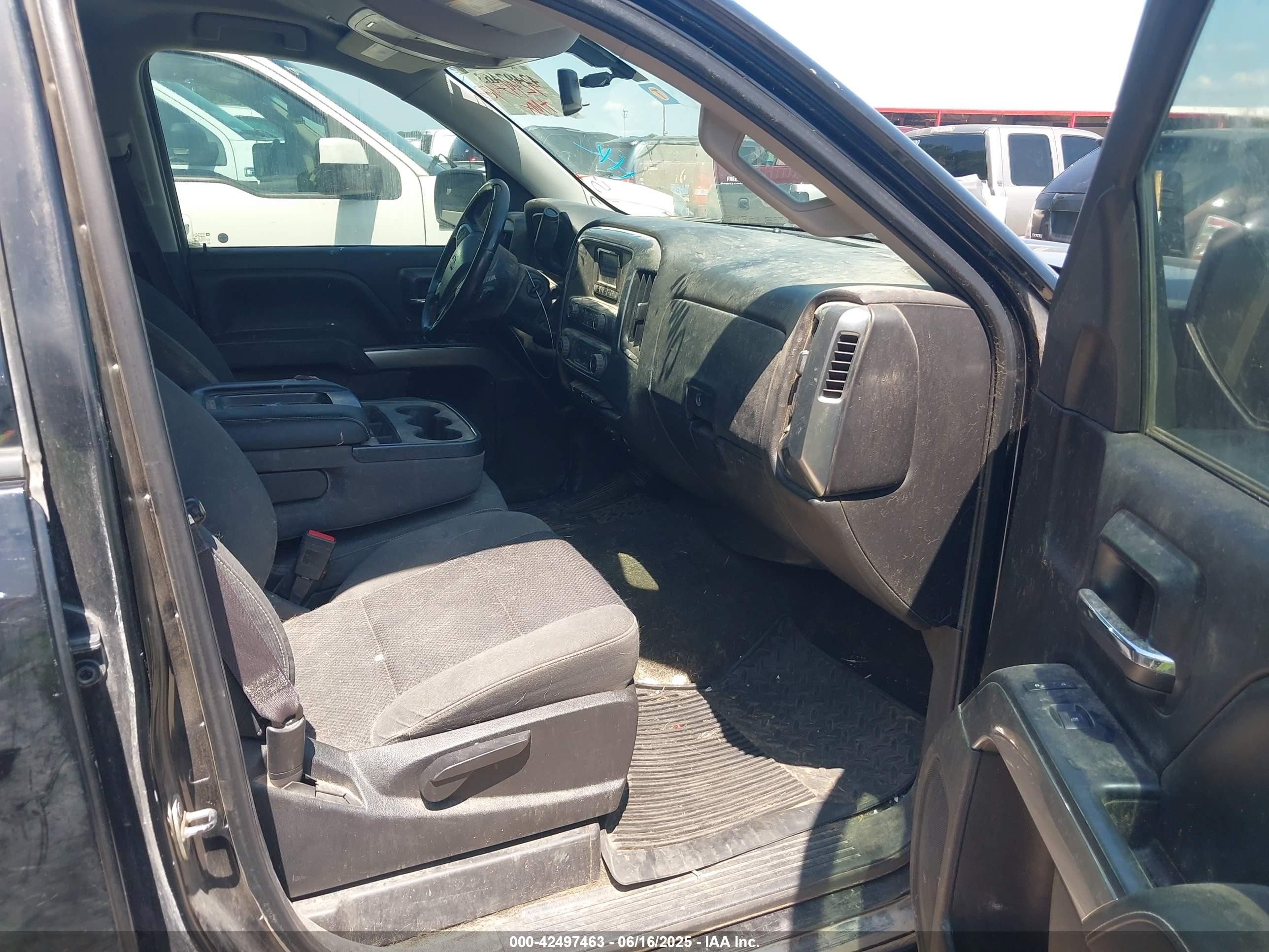 2015 Chevrolet Silverado 1500 1lt Черный vin: 3GCPCREC7FG165657