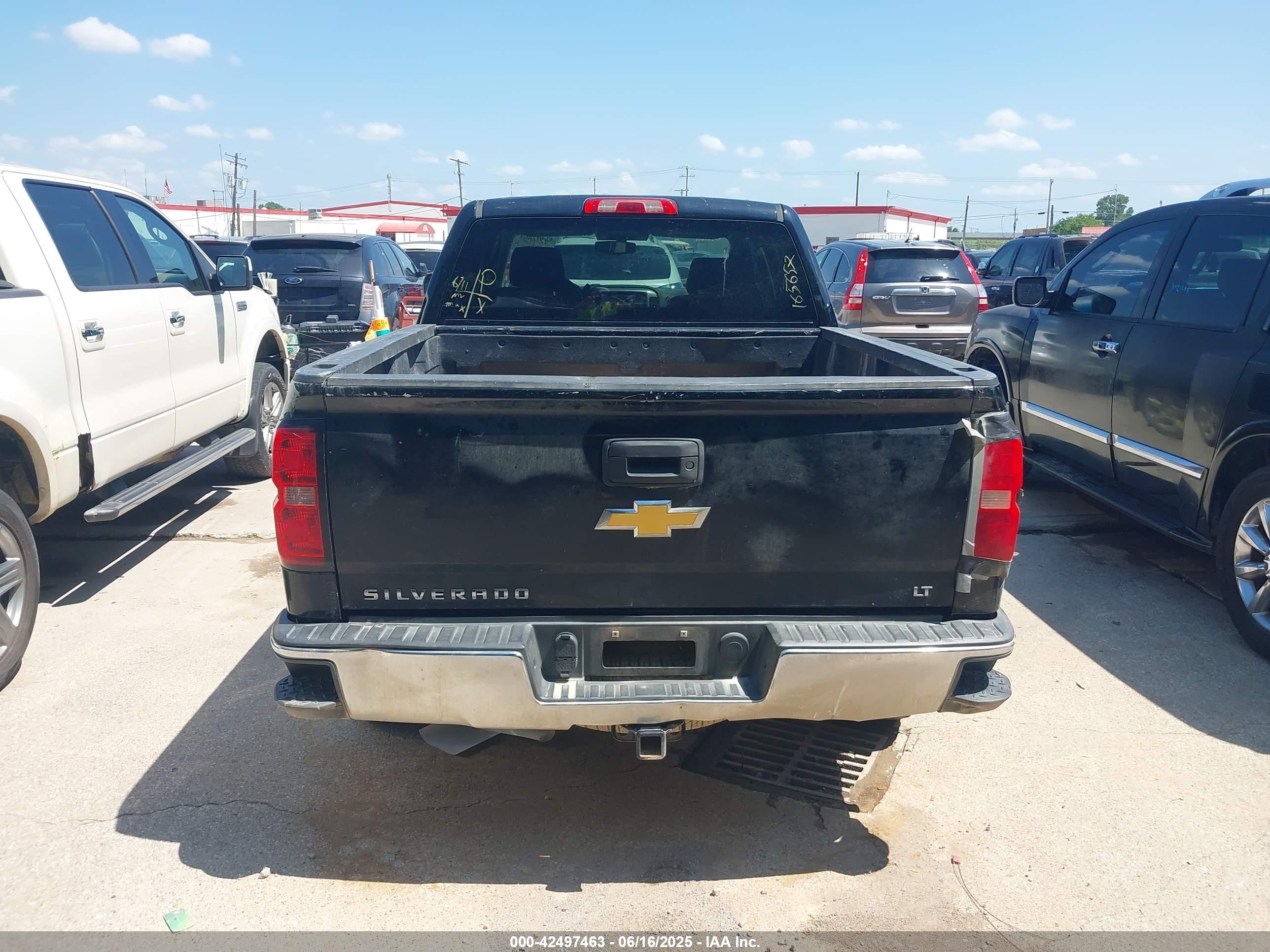 2015 Chevrolet Silverado 1500 1lt Черный vin: 3GCPCREC7FG165657