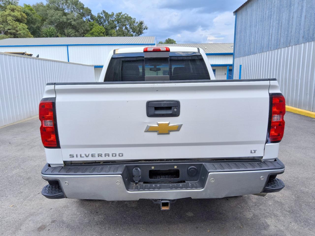 2015 Chevrolet Silverado C1500 Lt White vin: 3GCPCREC7FG232872