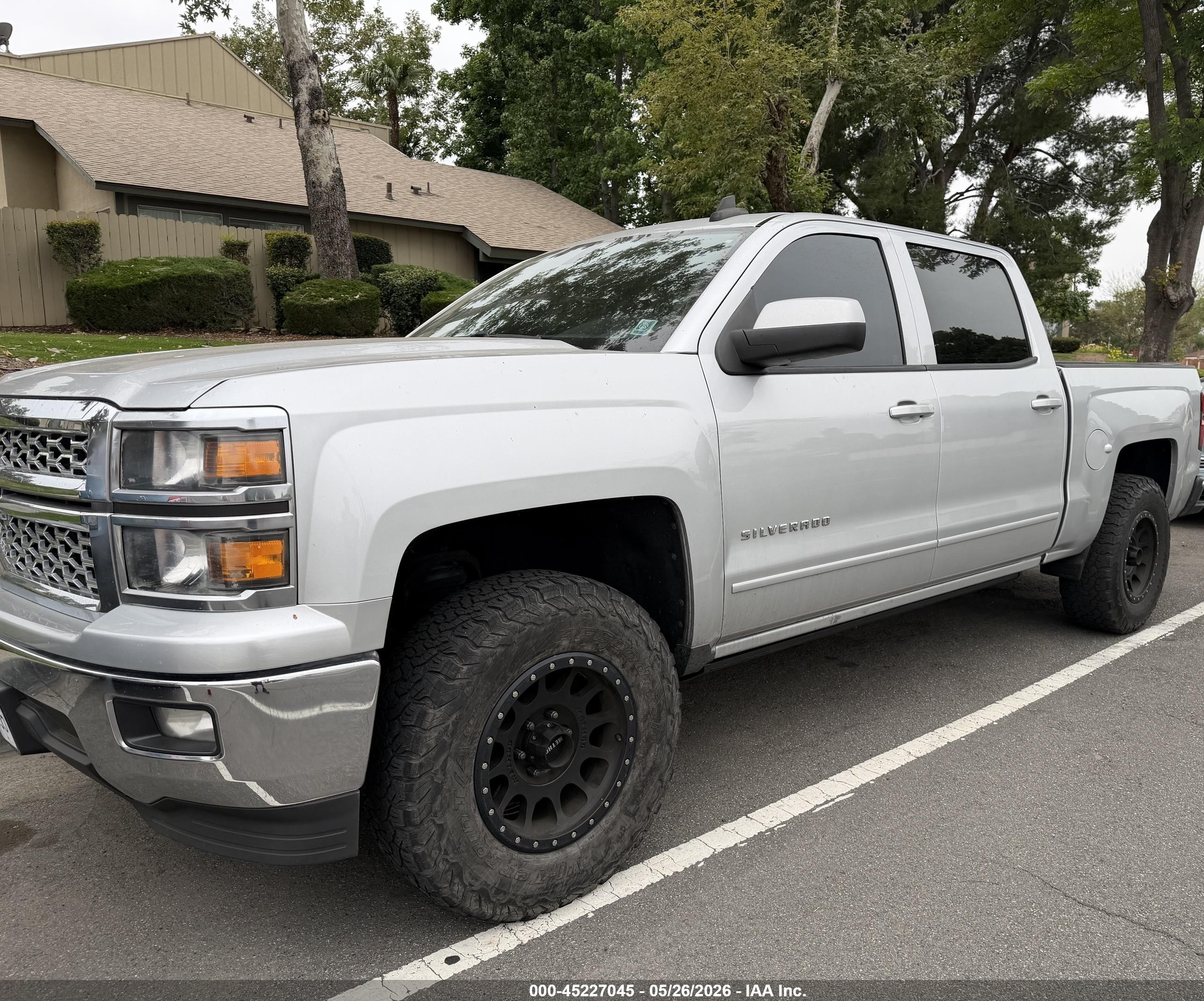 2015 Chevrolet Silverado 1500 1lt Серебряный vin: 3GCPCREC7FG370055