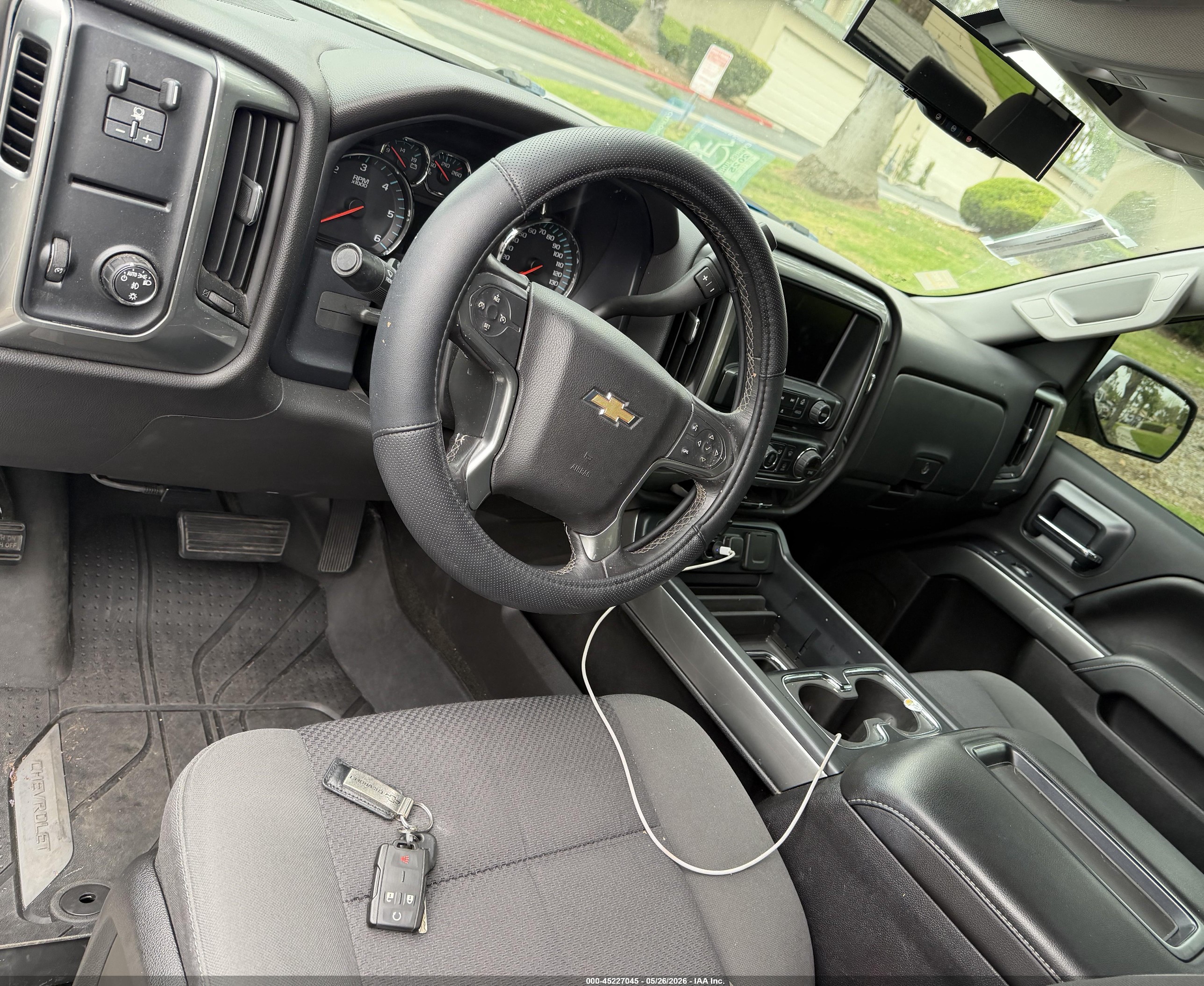 2015 Chevrolet Silverado 1500 1lt Серебряный vin: 3GCPCREC7FG370055