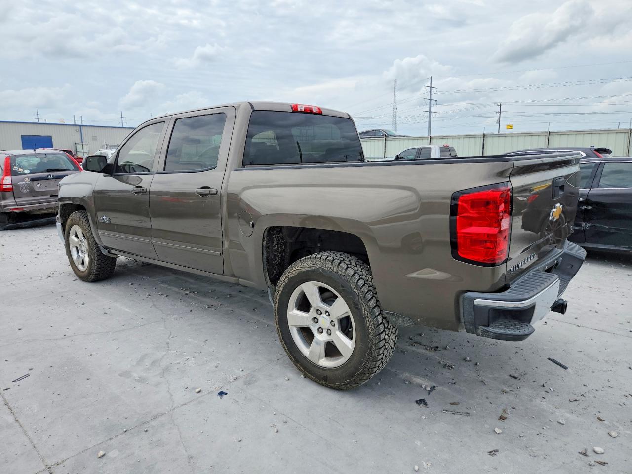 2015 Chevrolet Silverado C1500 Lt Коричневый vin: 3GCPCREC7FG396879