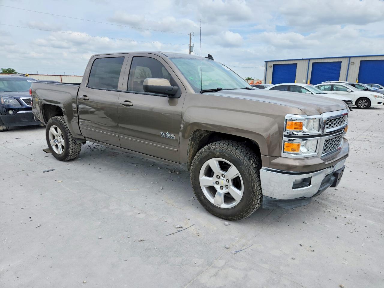 2015 Chevrolet Silverado C1500 Lt Коричневый vin: 3GCPCREC7FG396879
