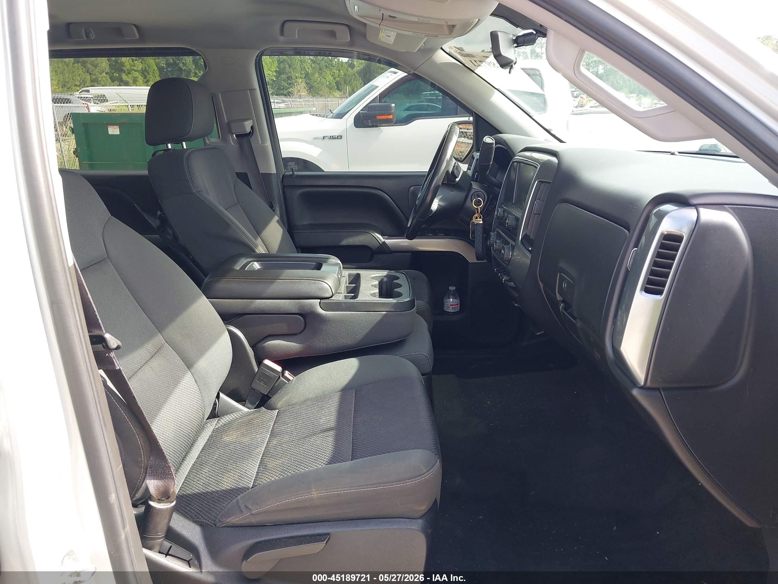 2015 Chevrolet Silverado 1500 1lt Silver vin: 3GCPCREC7FG415415
