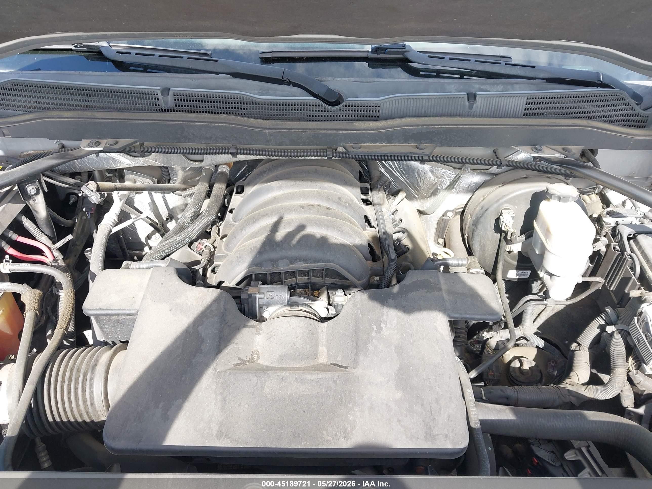 2015 Chevrolet Silverado 1500 1lt Silver vin: 3GCPCREC7FG415415