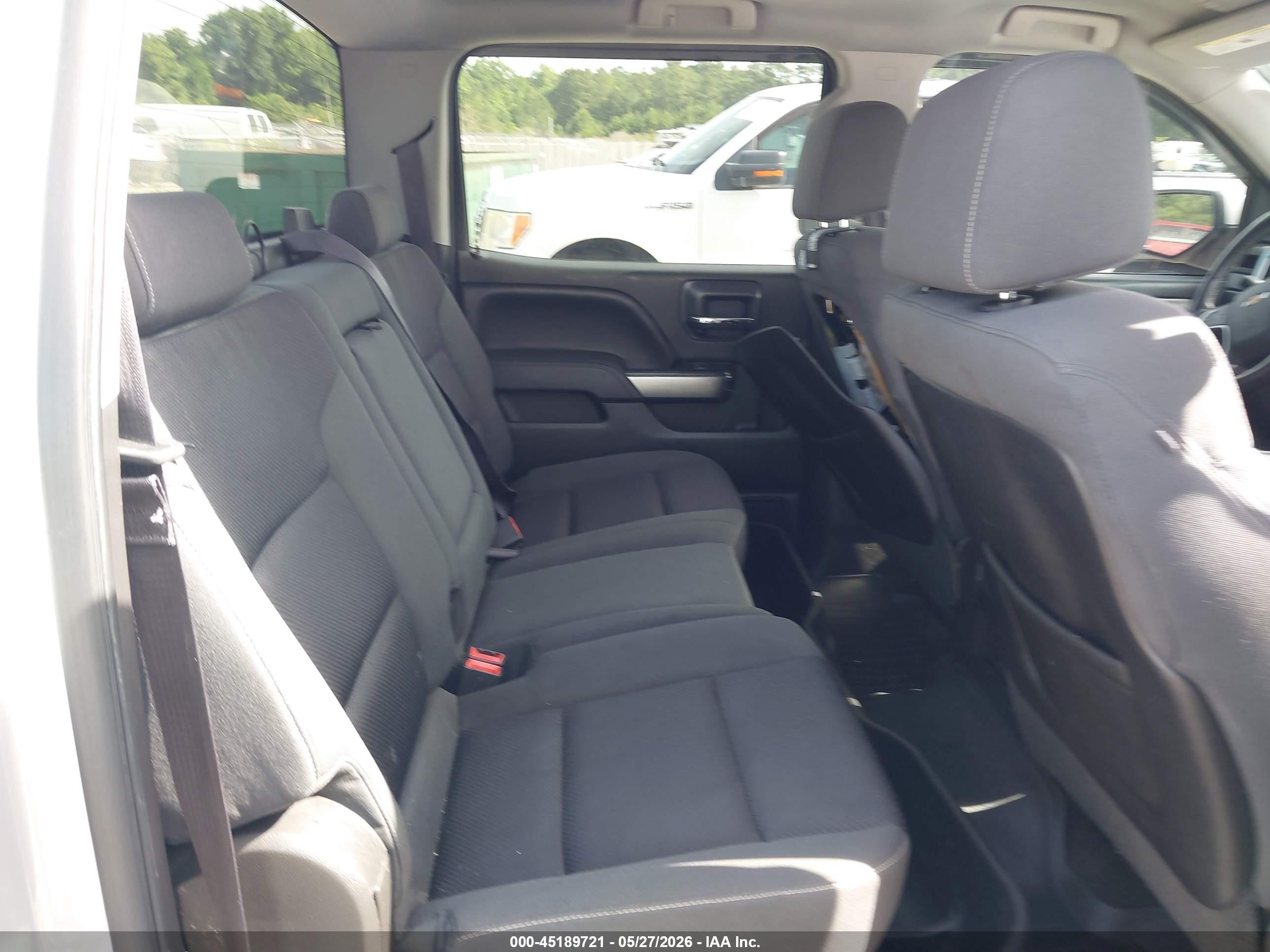 2015 Chevrolet Silverado 1500 1lt Silver vin: 3GCPCREC7FG415415